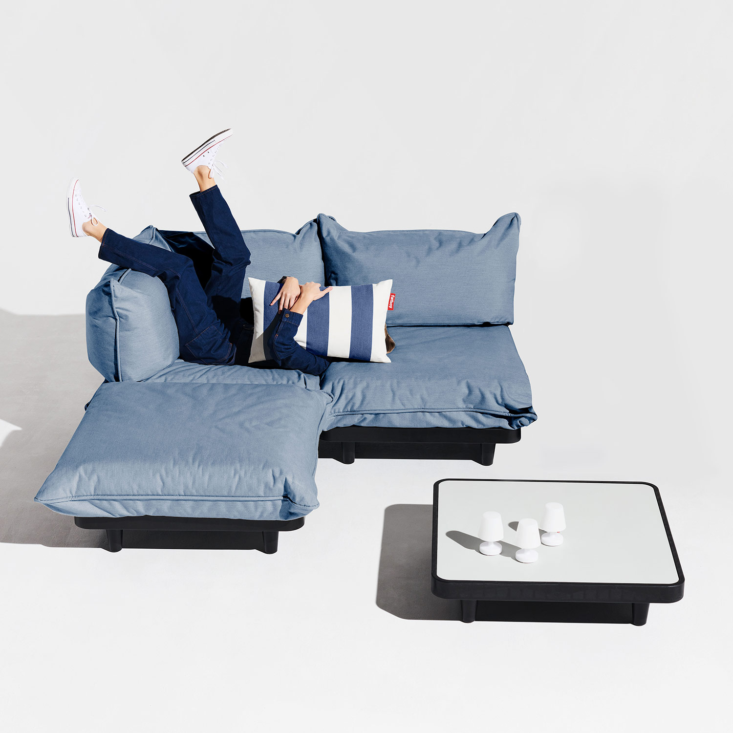 paletti storm blue kombi medium mit tisch fatboy 89103