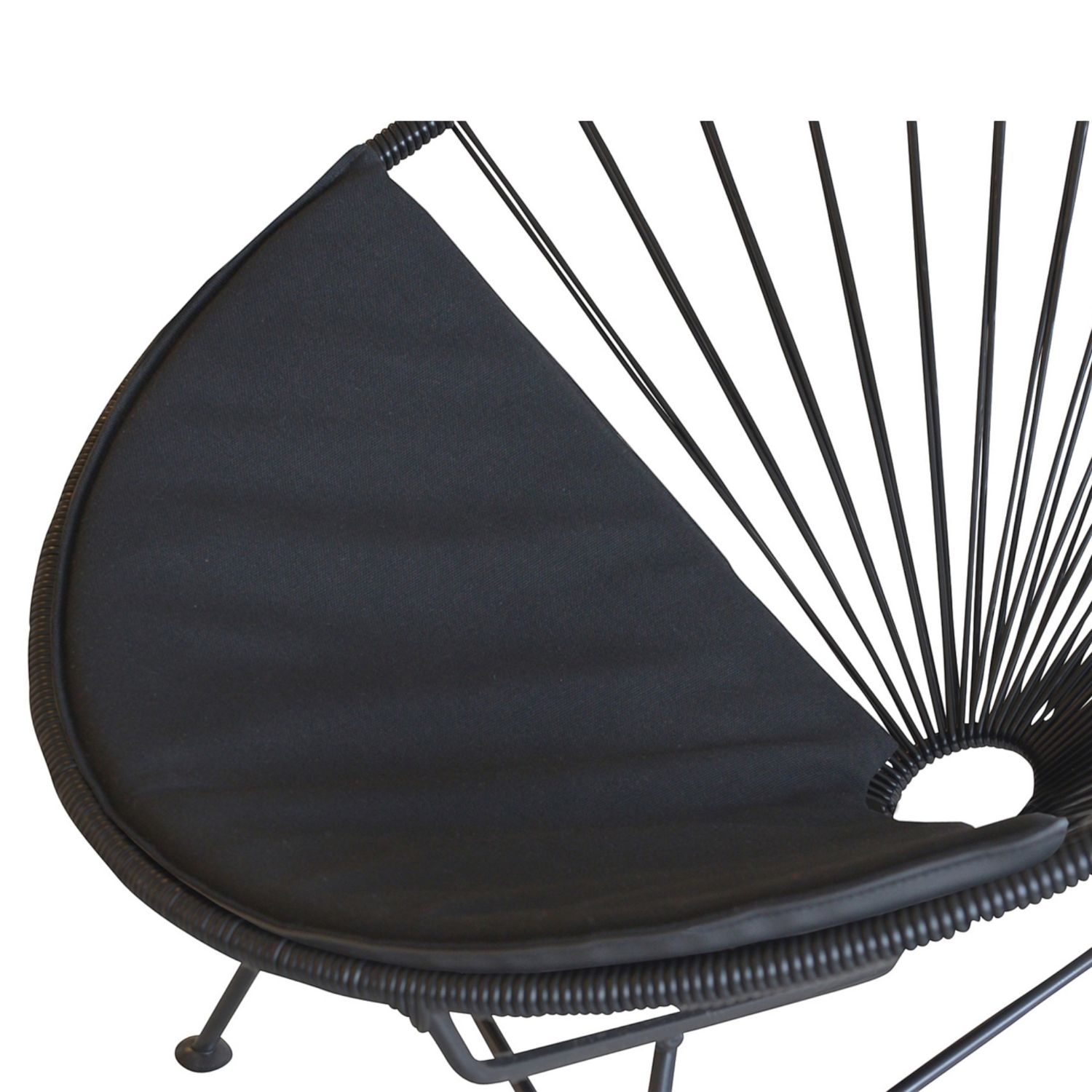 OK Design - Acapulco Mini Sitzkissen schwarz