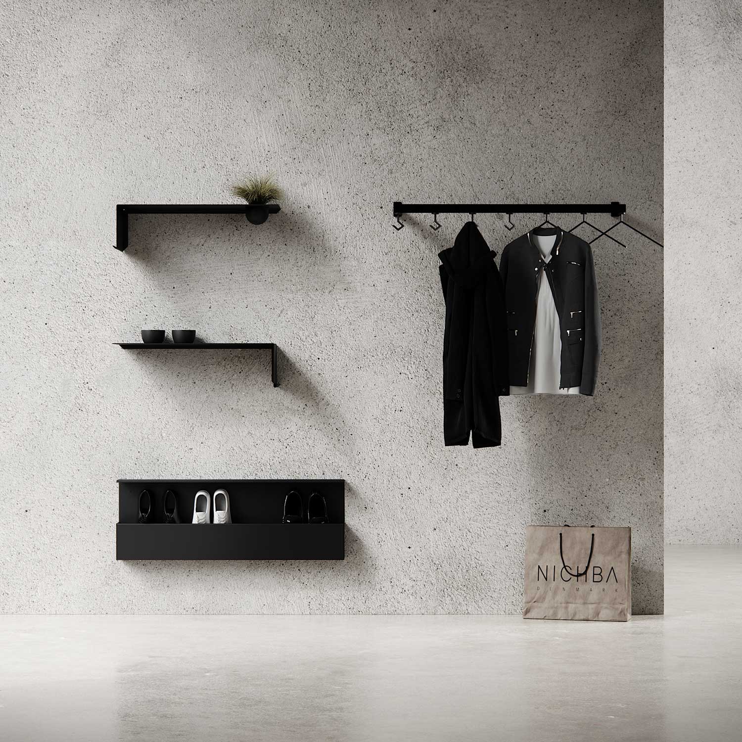 nichba design garderobe 72017