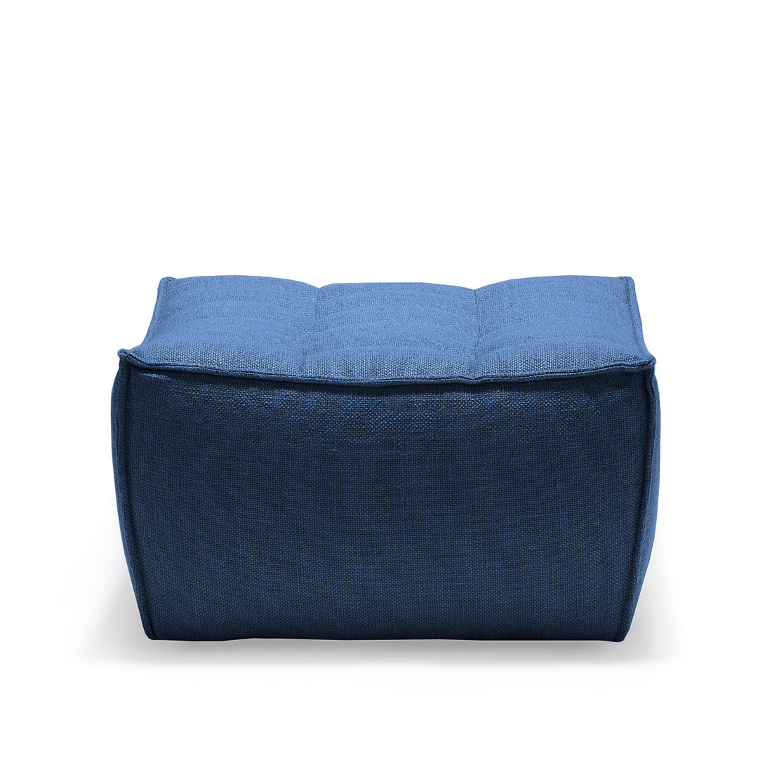 ethnicraft n701 sofa blau hocker 84028
