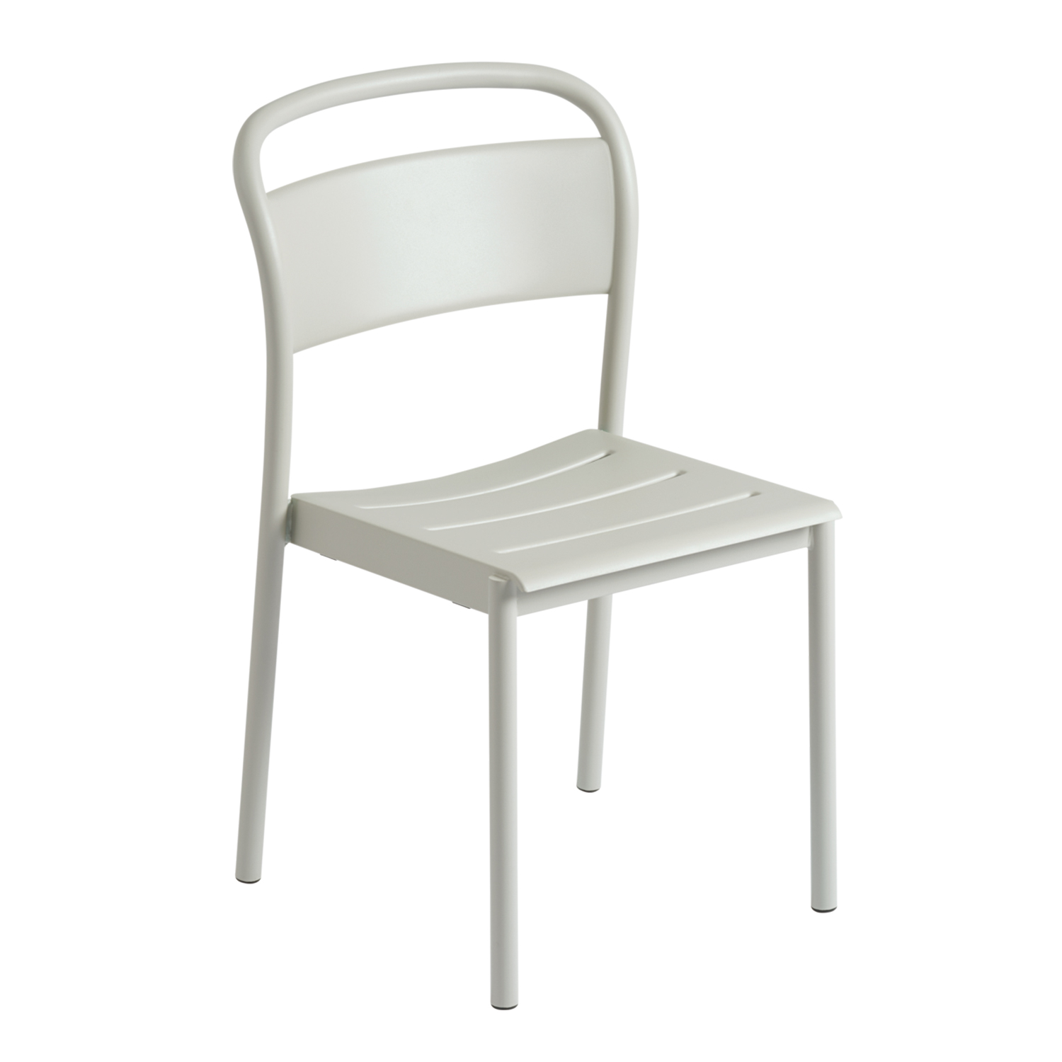 muuto linear side chair grey 85898