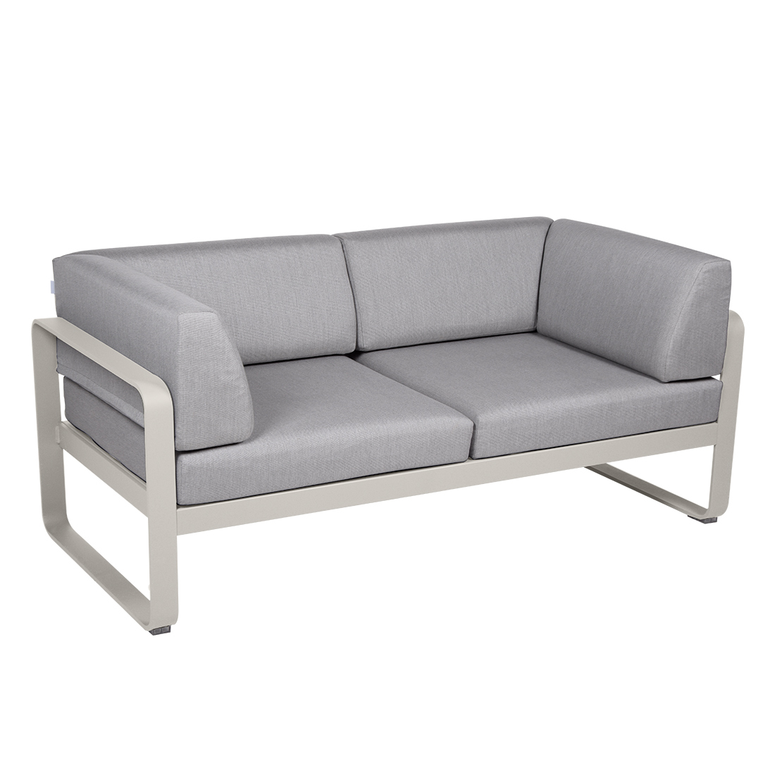 fermob bellevie club sofa lehmgrau flanellgrau 66051