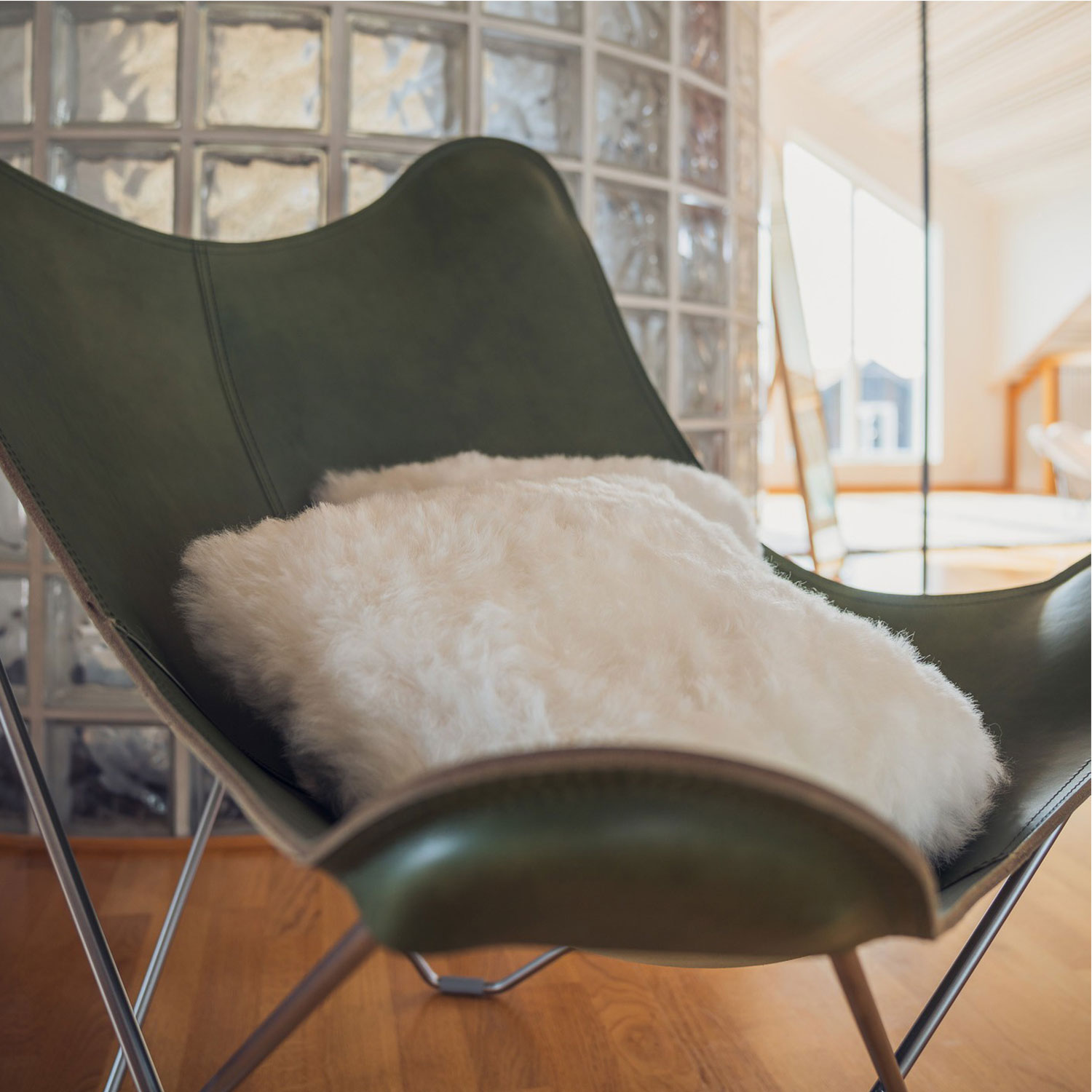 cuero lampskin kissen schafsfell 76305