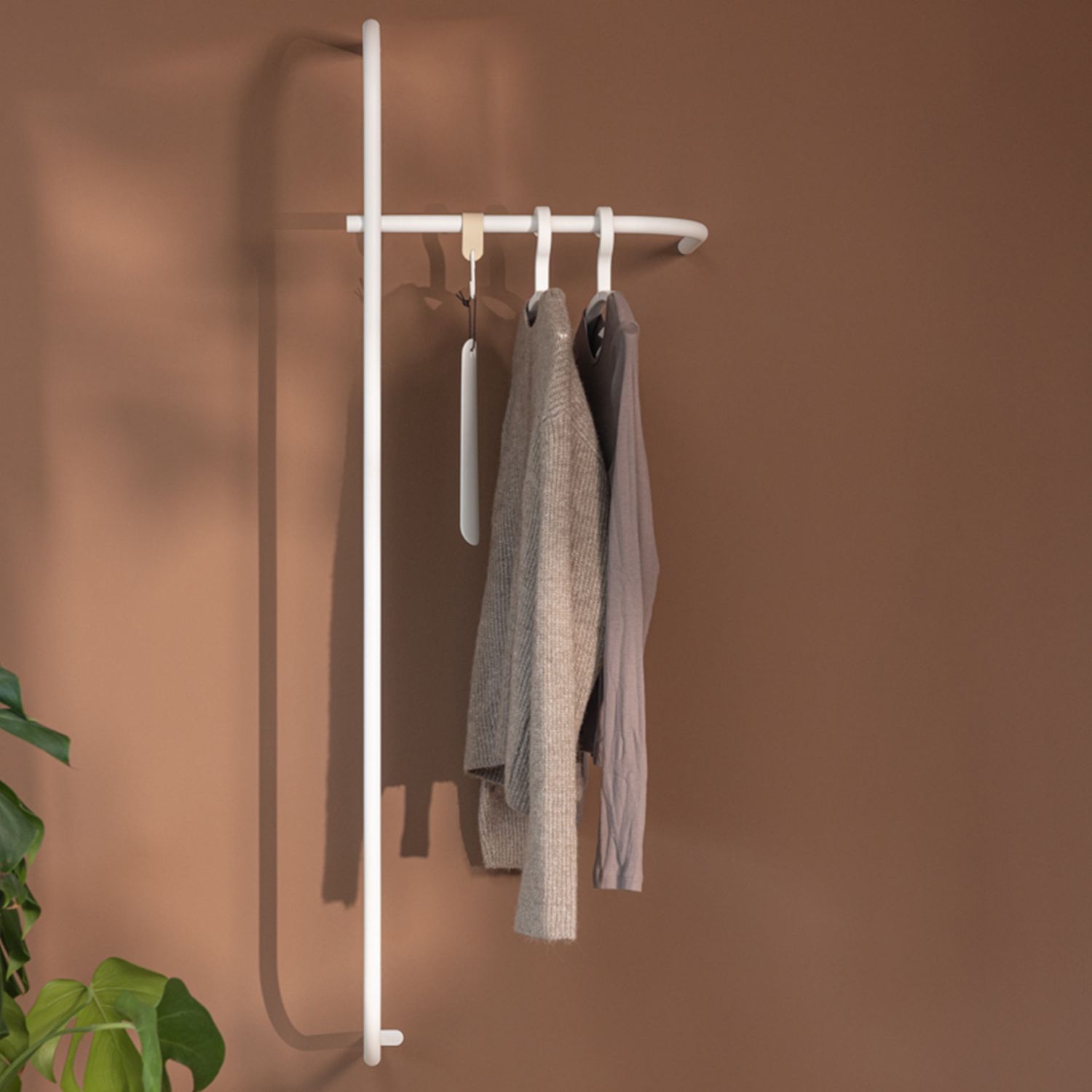 Metallbude - Tamina Garderobe weiß