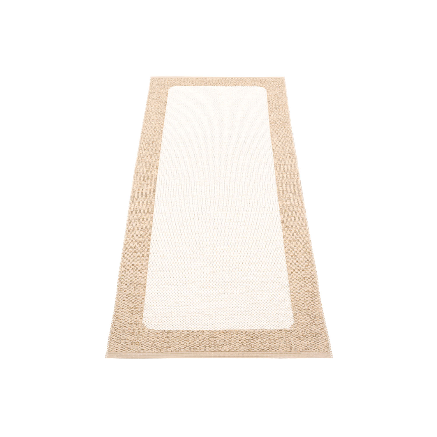 pappelina ilda teppich beige vanilla 70 180 cm 78947