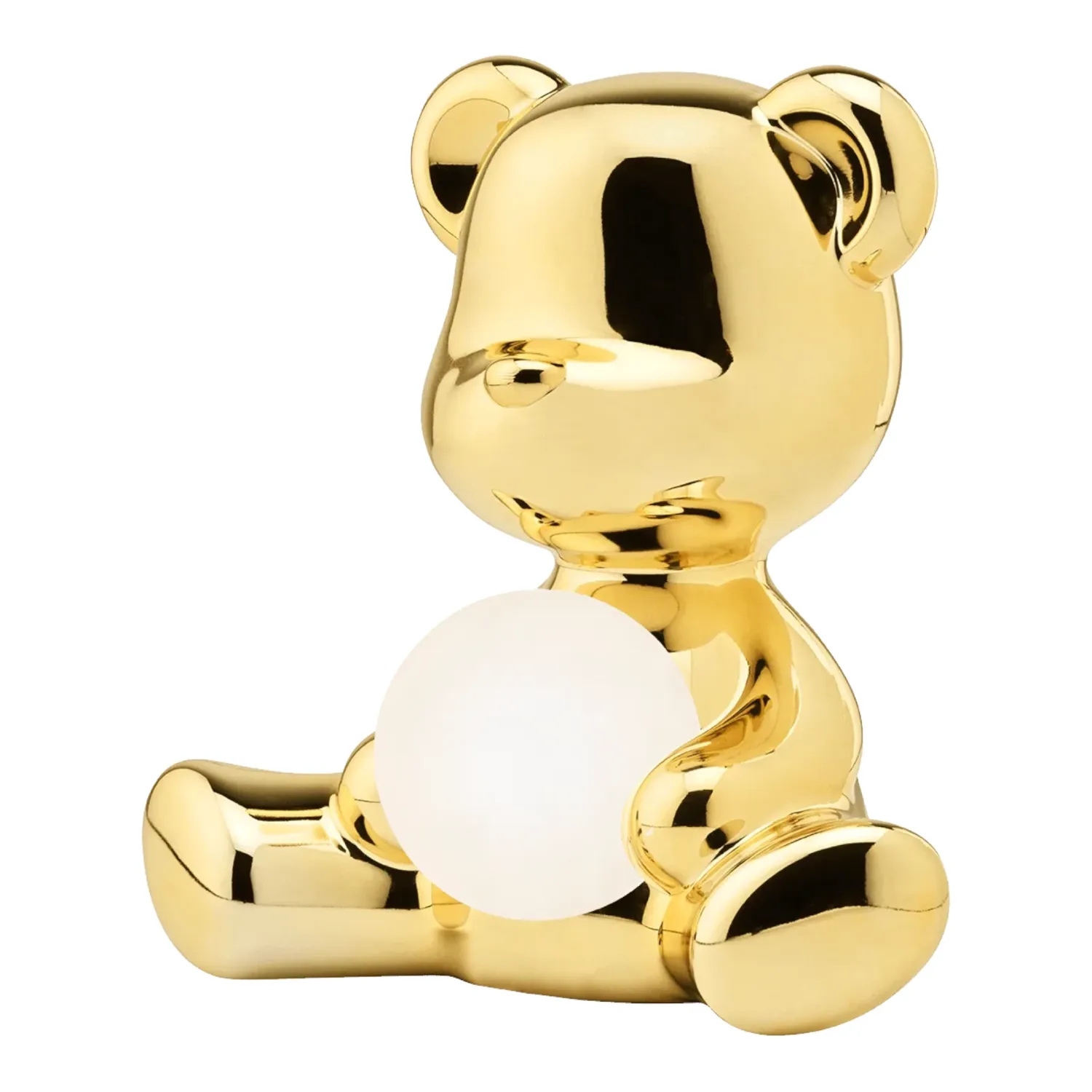 Qeeboo - Teddy Girl Leuchte Metal Finish gold