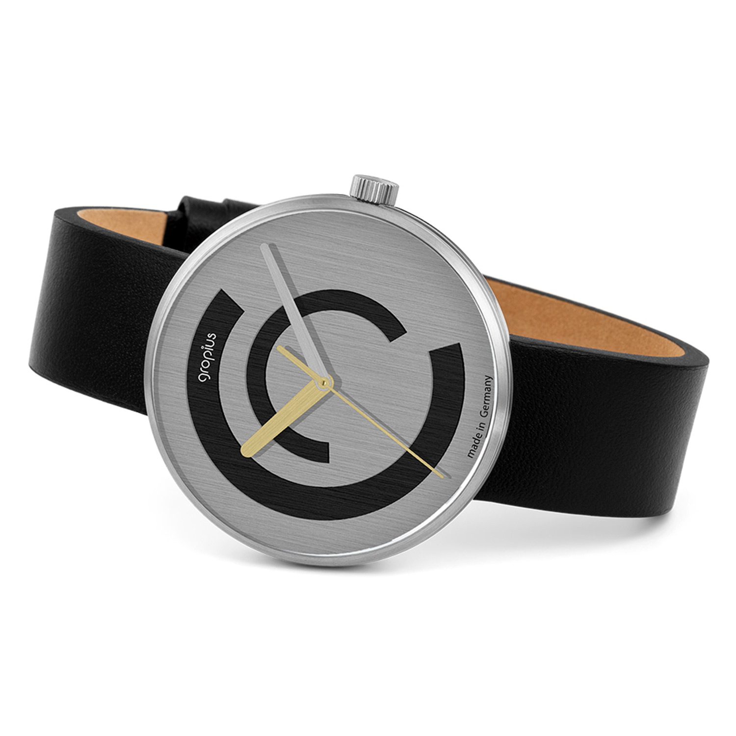 walter gropius centum deluxe uhr bauhaus wg014 04Z 70381
