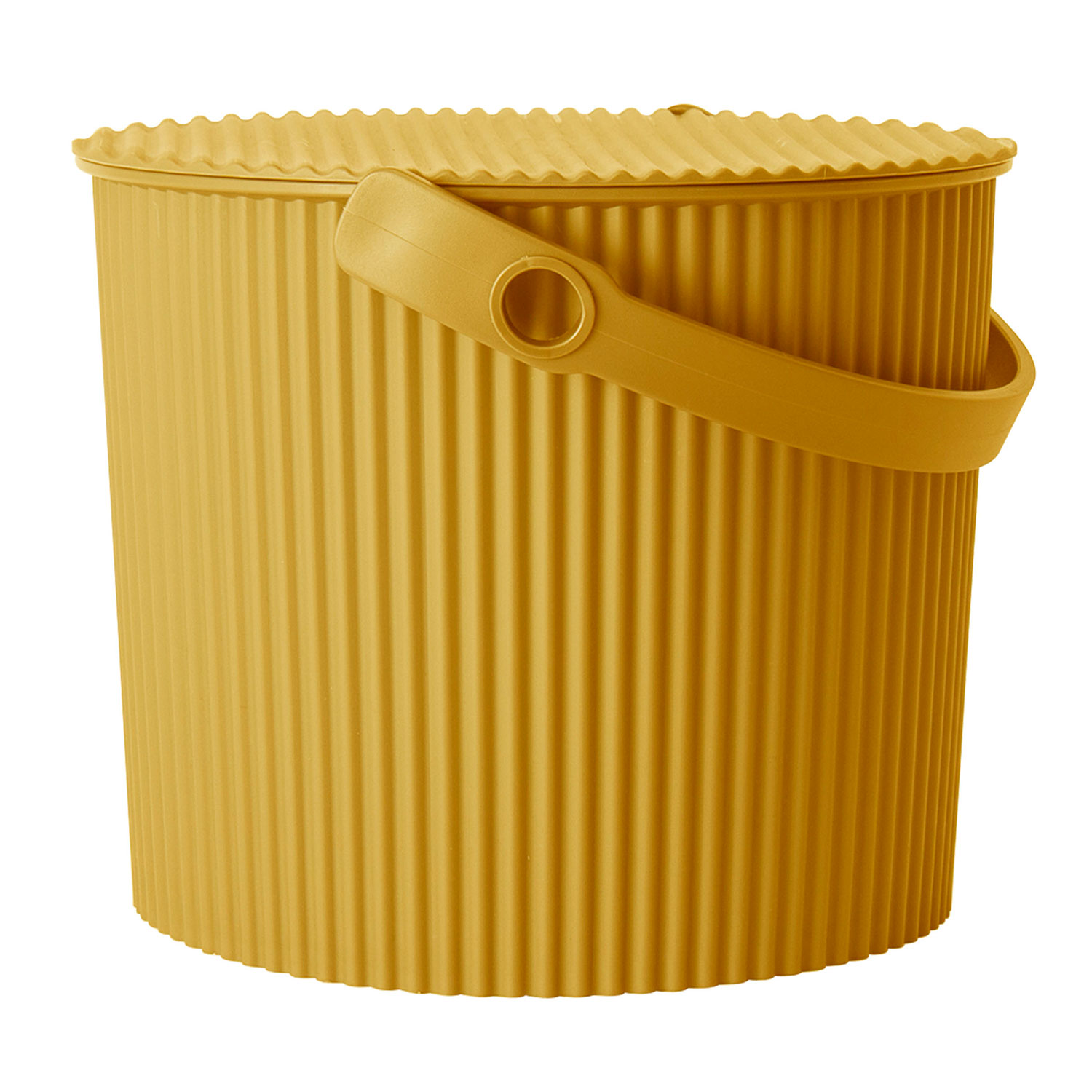 Hachiman - Omnioutil Eimer mit Deckel 8 l senf