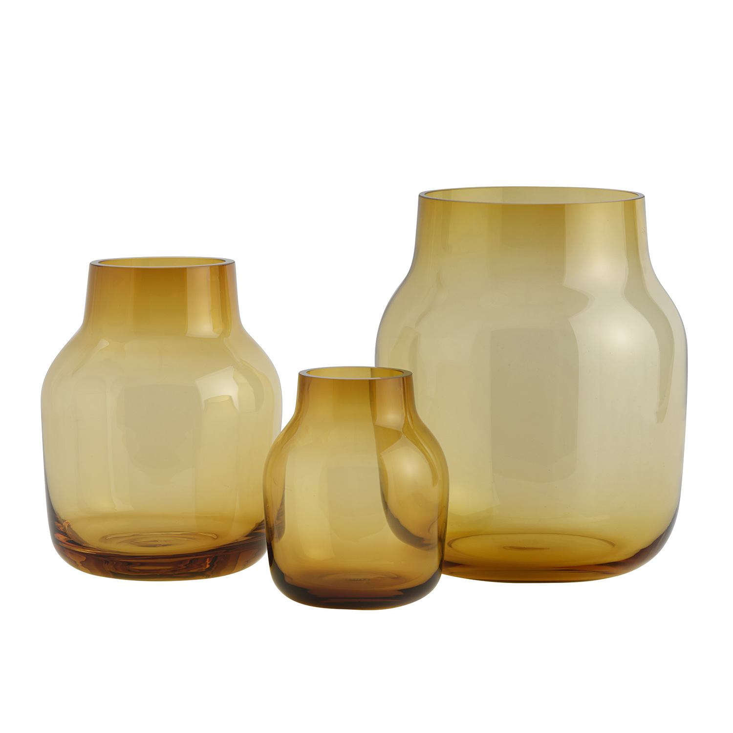 burnt orange muuto silent vase family 93764