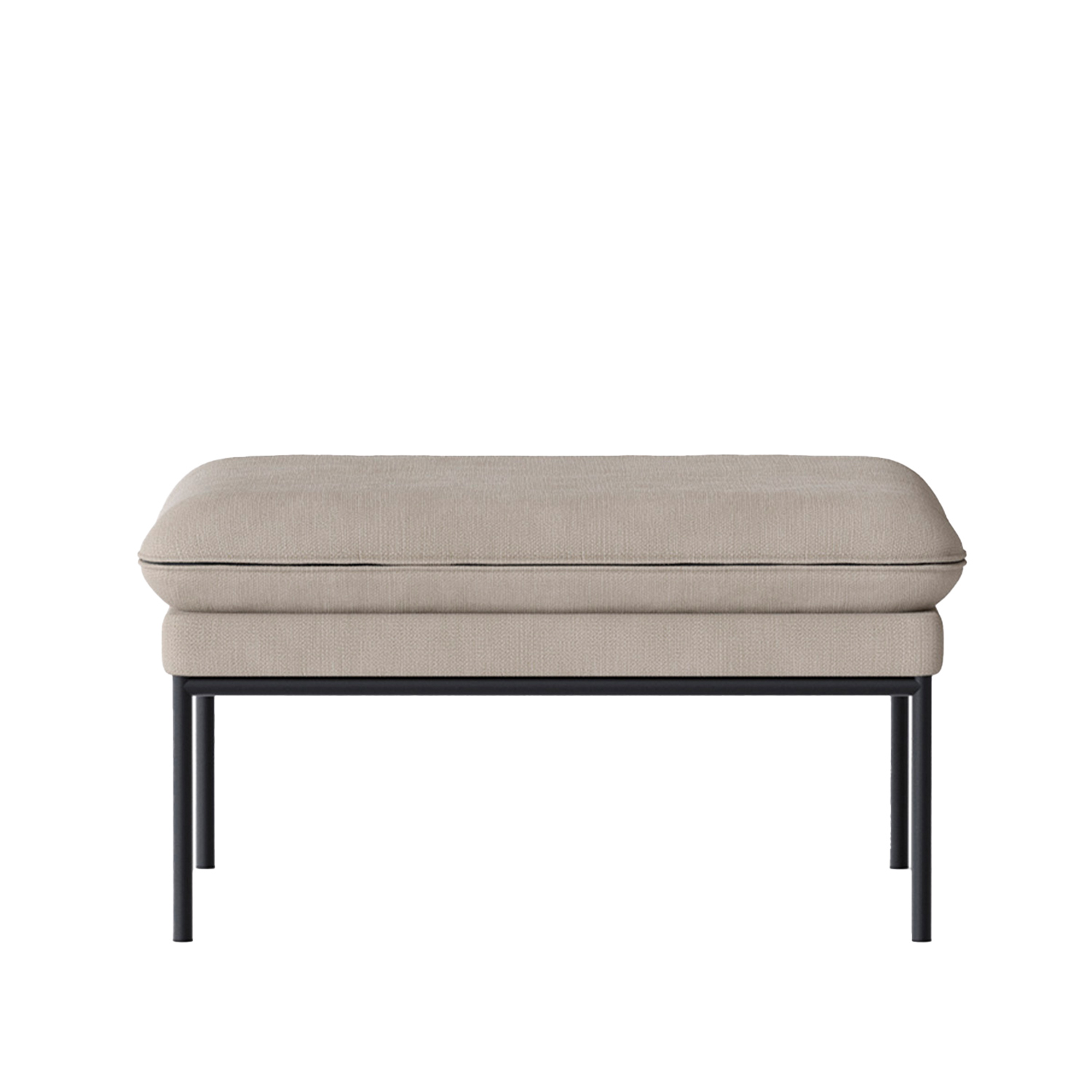 ferm living turn pouf leinen natur 85033