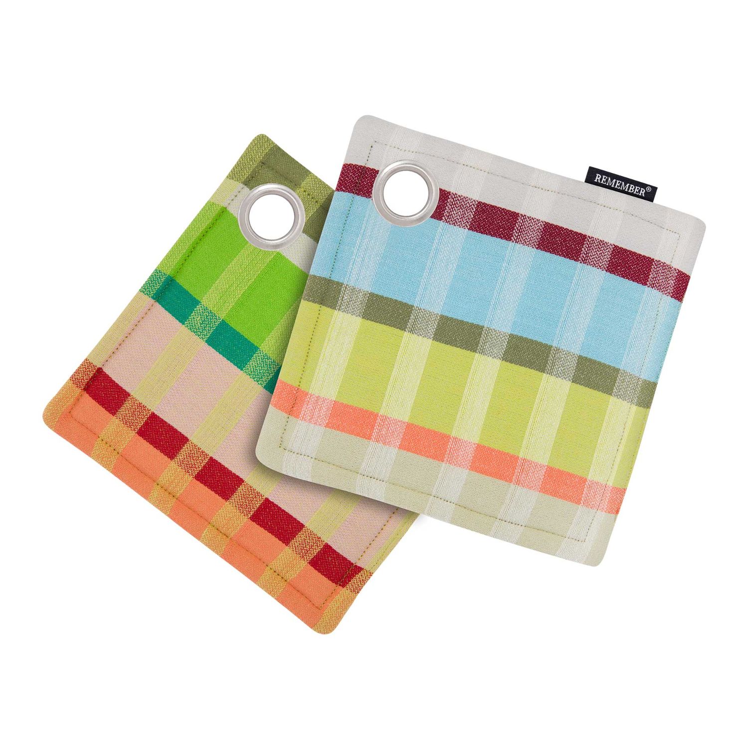 REMEMBER - Topflappen 2er Set Nr. 6