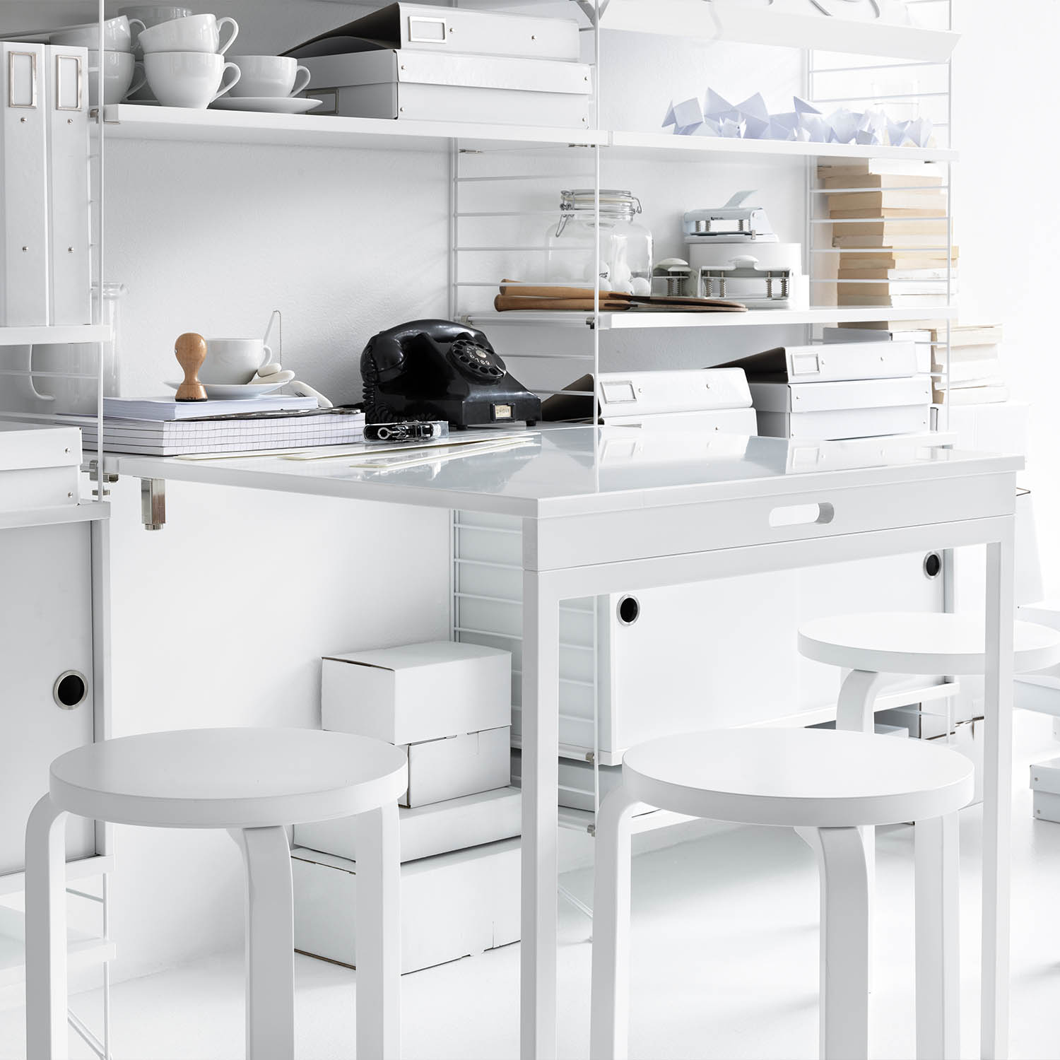 String klapptisch 2 wei