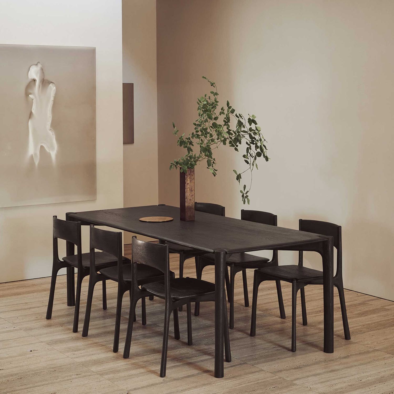 Ethnicraft - PI Stuhl teak dunkelbraun