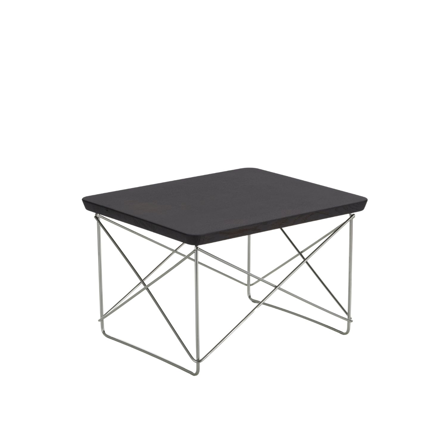 Vitra - Occasional Table LTR Eiche dunkel/Edelstahl