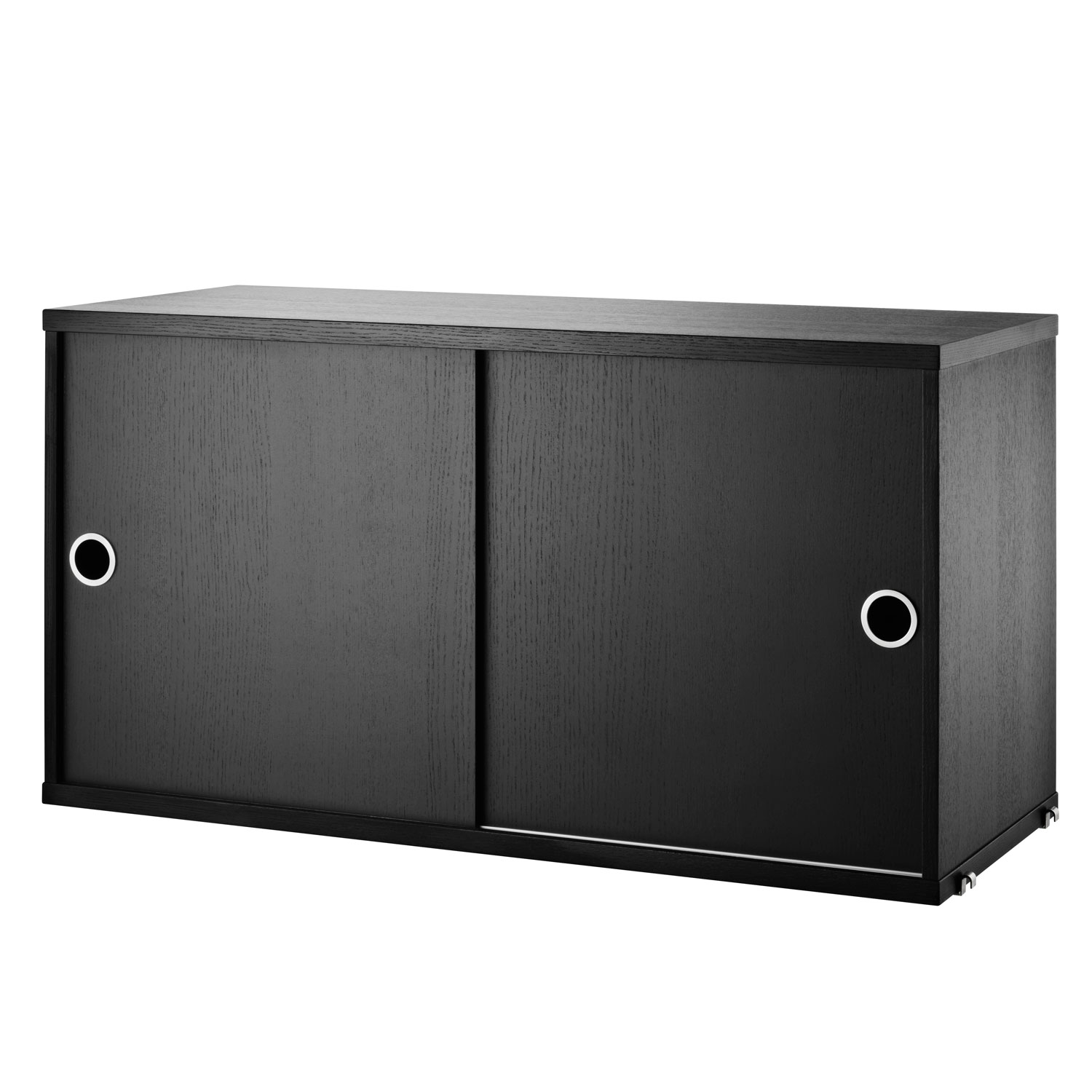 string cabinet schwarz 23195