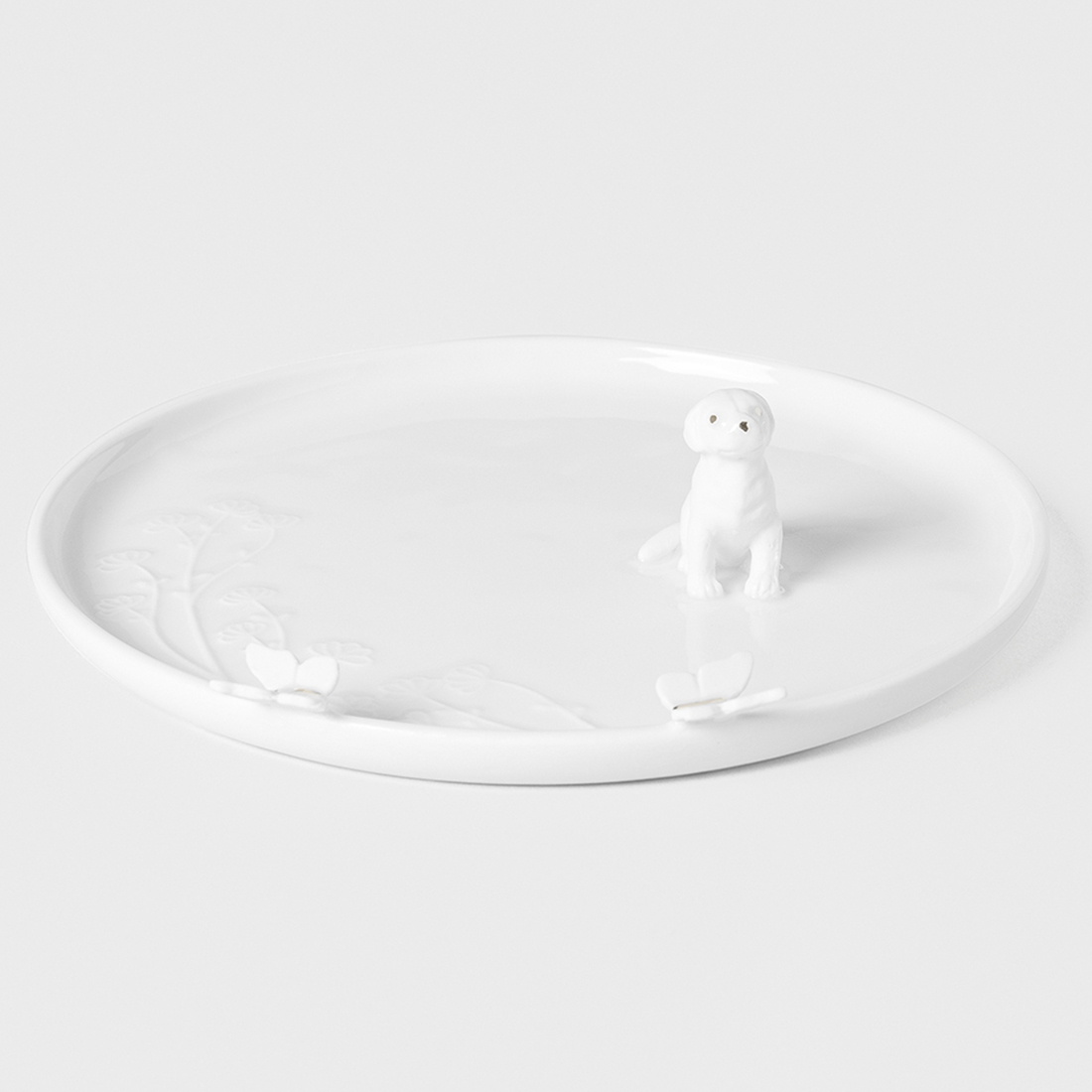 Räder Design - Porzellangeschichten Teller "Hund"