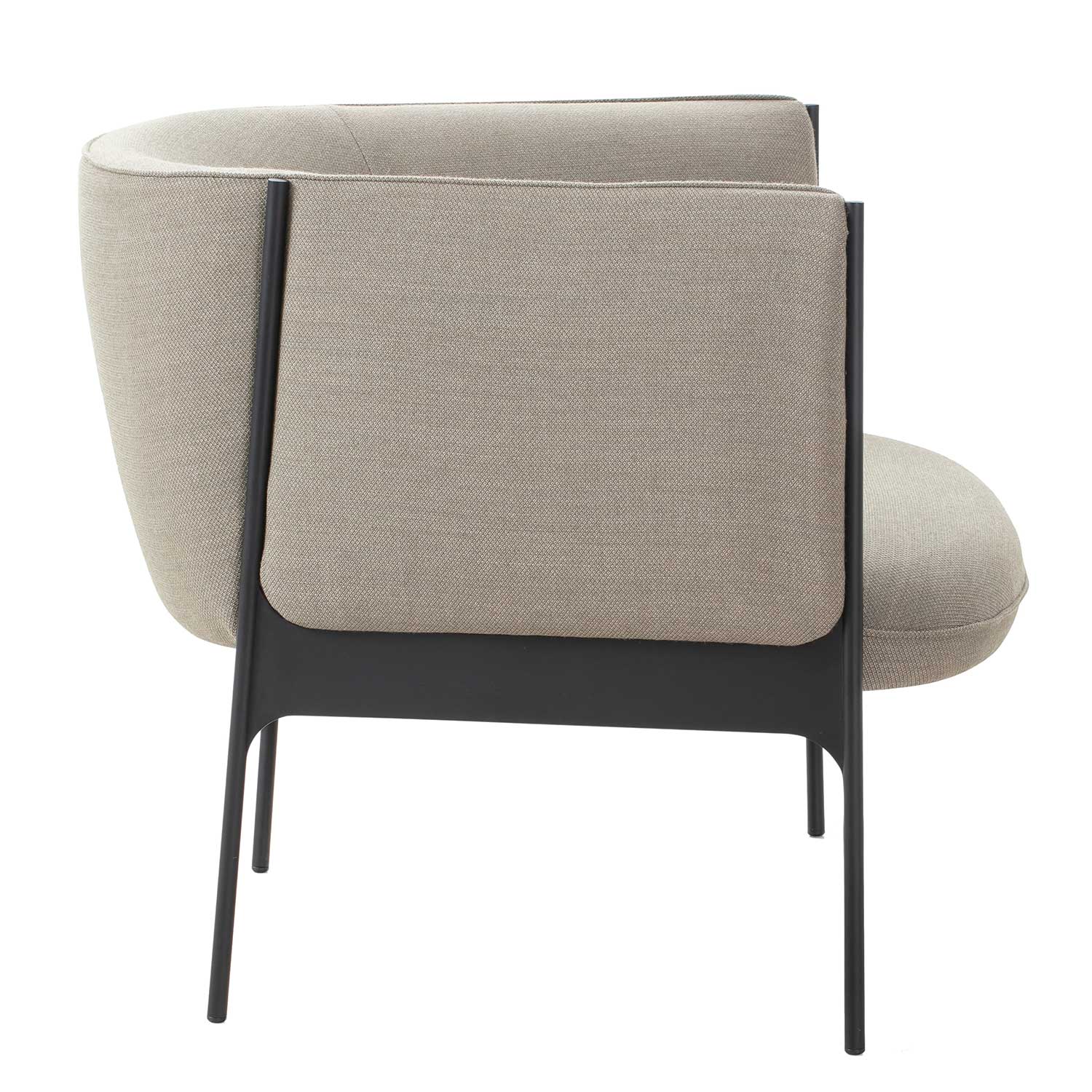 wendelbo sepal lounge chair Fiord col 951 seitlich 94519