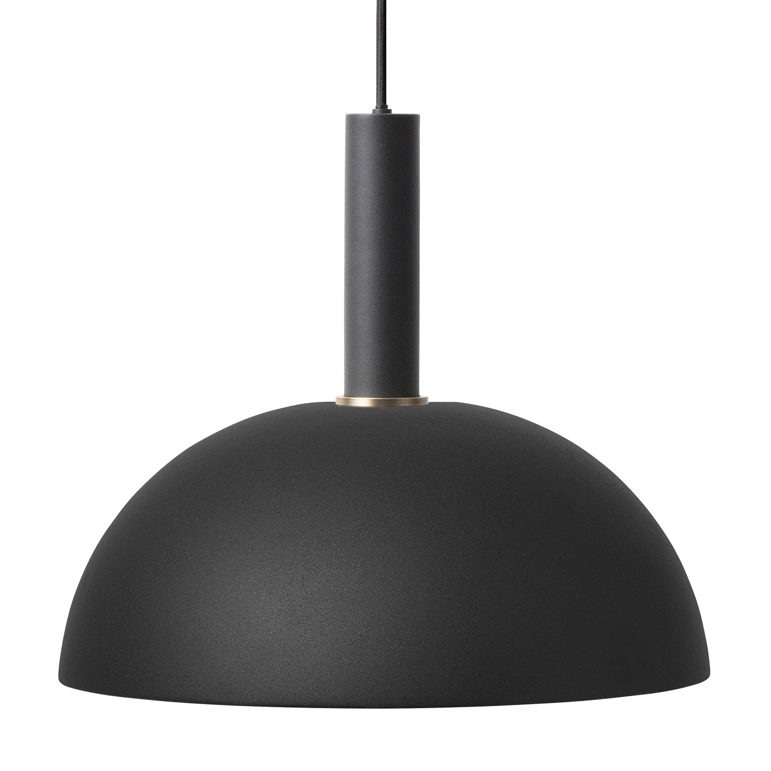 ferm living dome schwarz mit socket high 61668