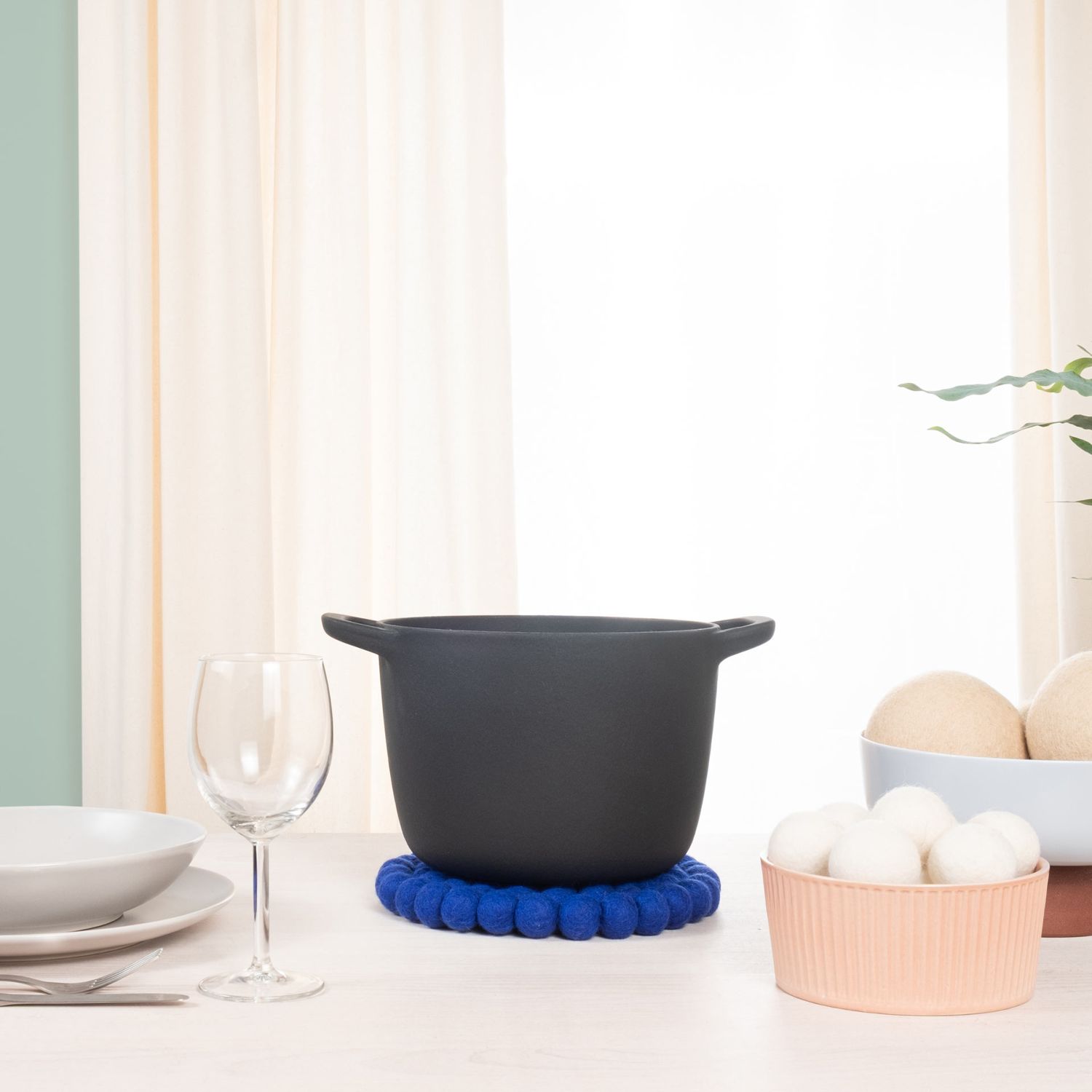 myfelt - Topfuntersetzer rund Afra