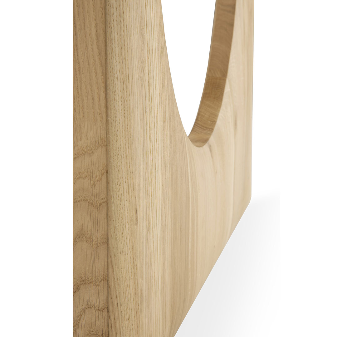 ethnicraft geometric esstisch eiche close up tischbein 88670