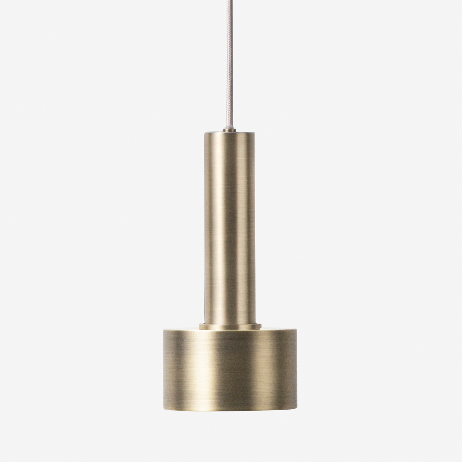 ferm living disc lampenschirm messing mit socket high 61690