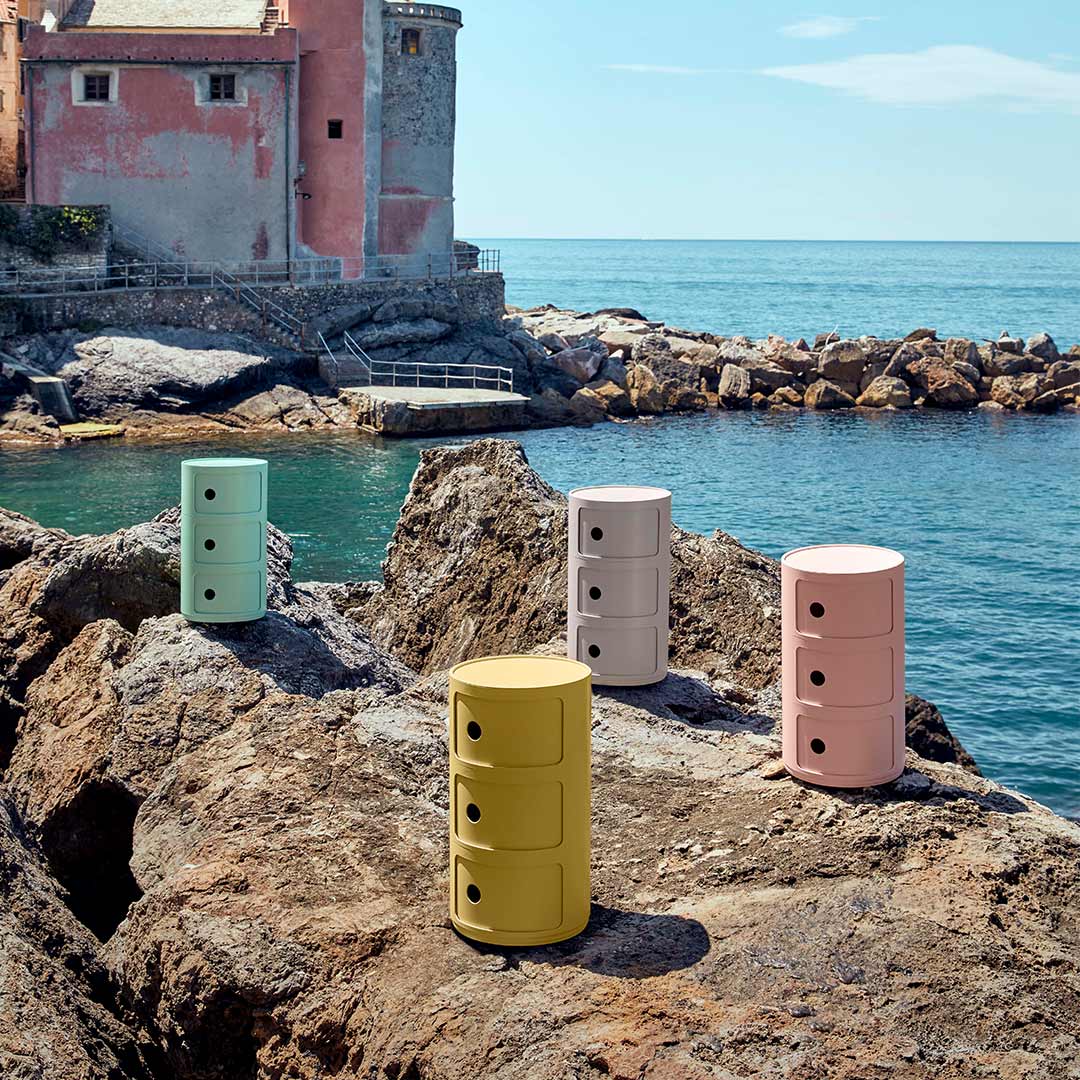 kartell bio componibili rosa gelb 73582