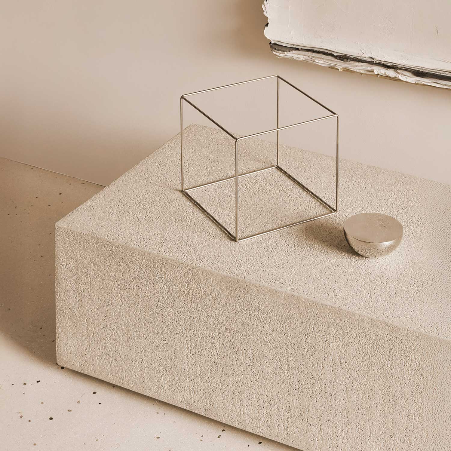 Ethnicraft - Elements Bodenregal off white