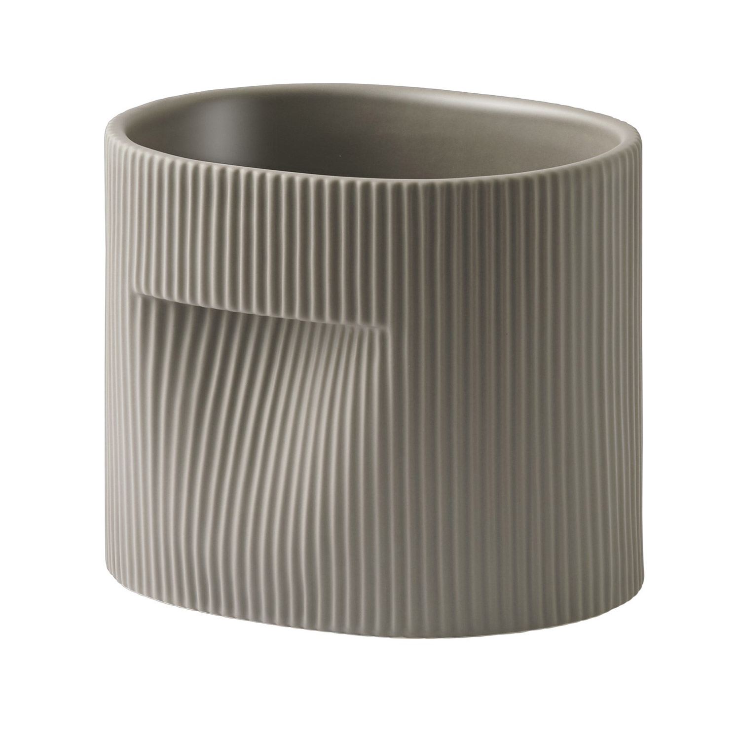 muuto Ridge Blumentopf taupe 15 cm 105331