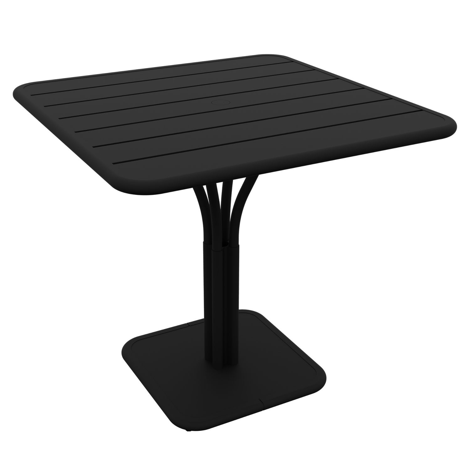 Fermob - Luxembourg Kleiner Tisch 80 x 80 cm Lakritze