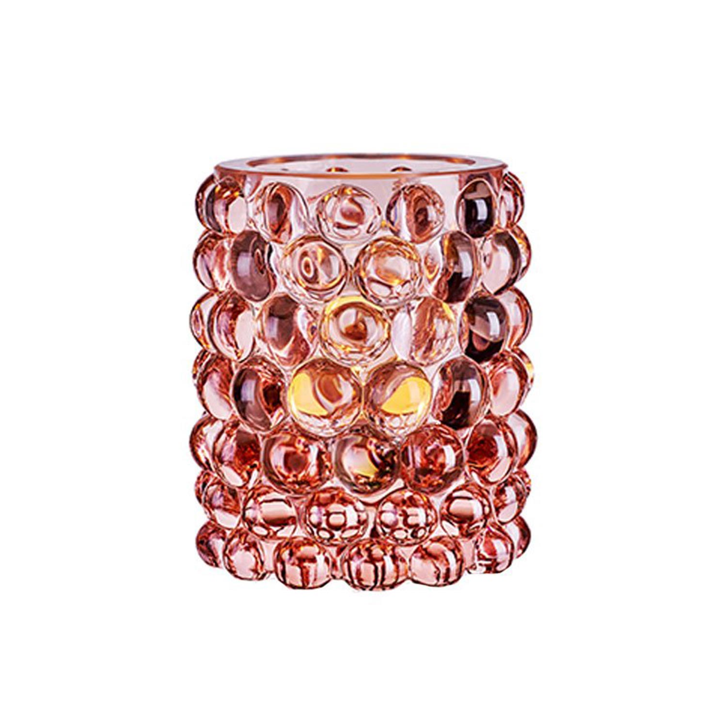 skogsberg deko hurricane windlicht rosa 75922