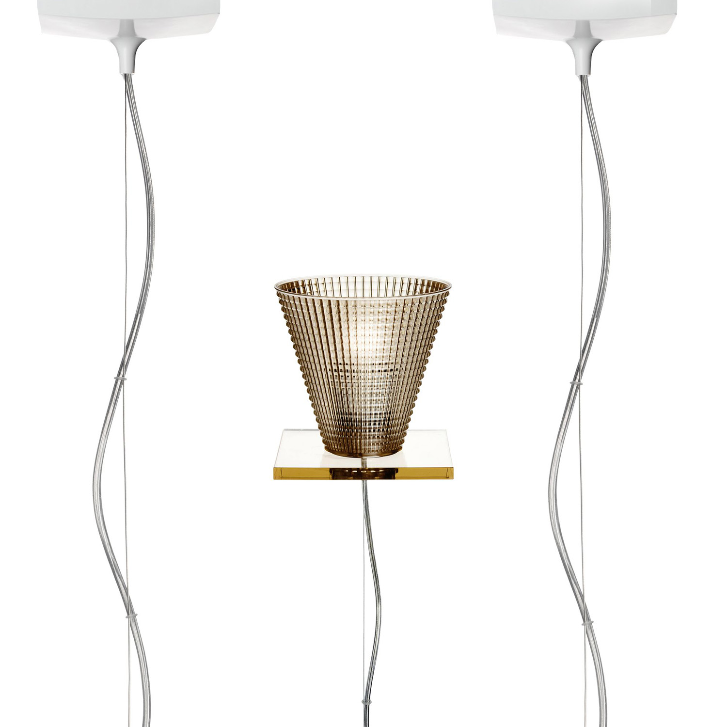 4 Light Air Hngelampe Kabel kristallklar