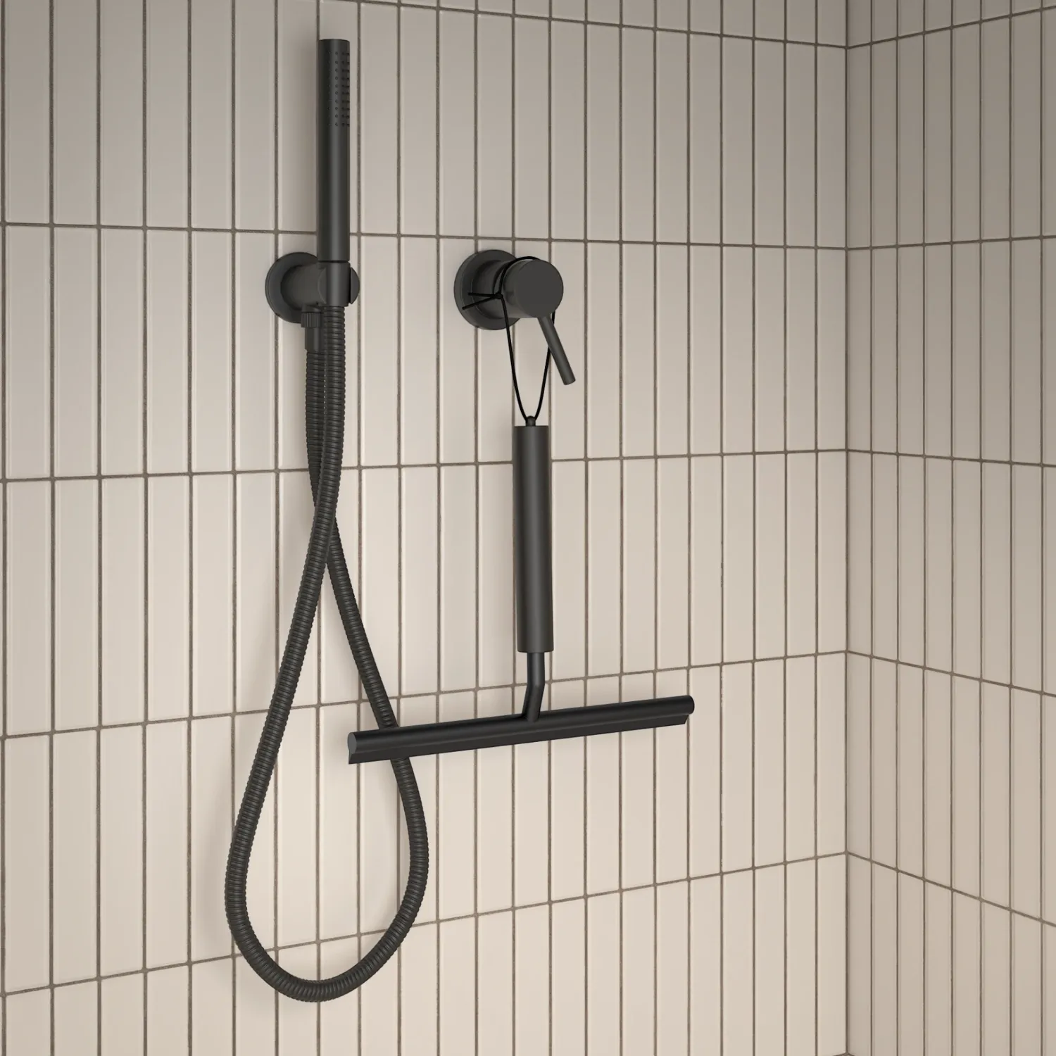 Decor Walther - Aquablade Glaswischer schwarz matt