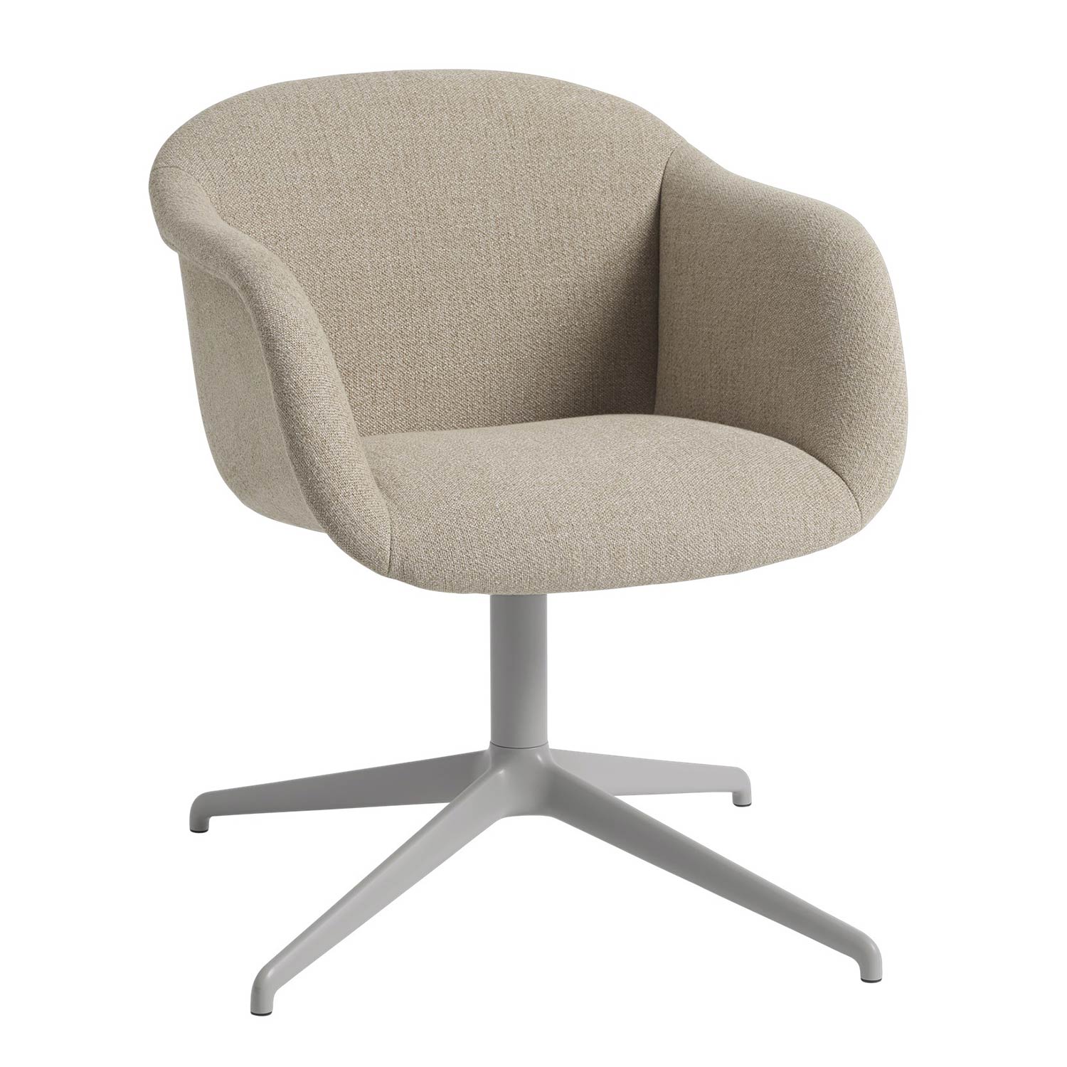 muuto fiber soft armchair ecriture drehstuhl 97146