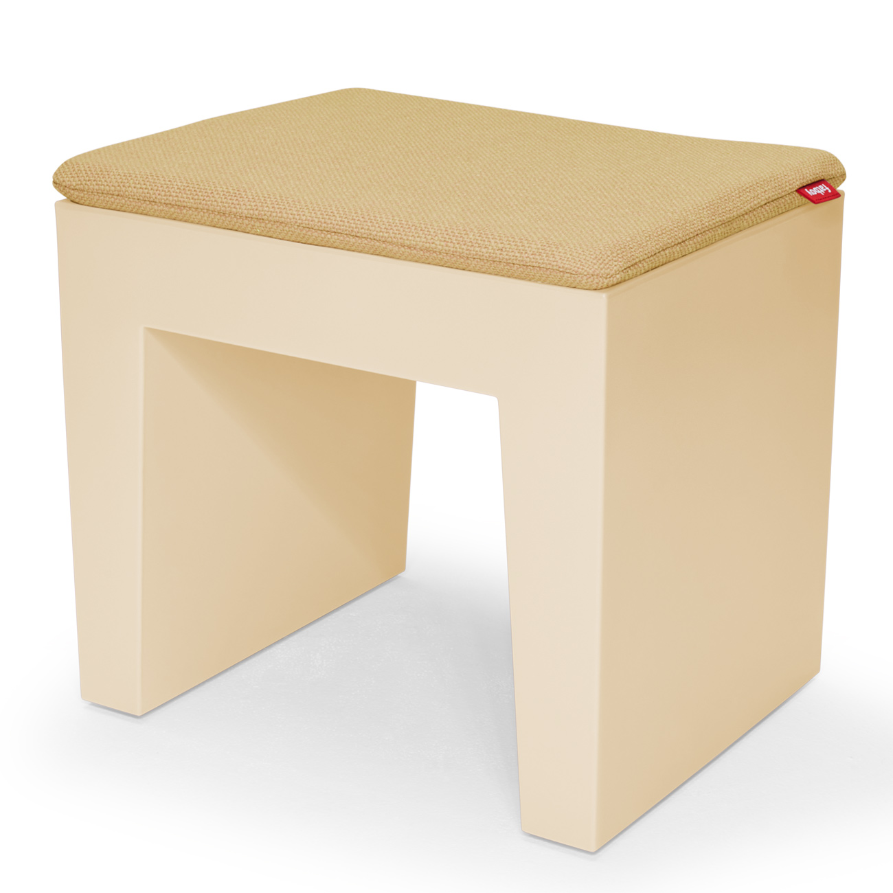 fatboy concrete seat pillow weave honey  mit hocker 96736