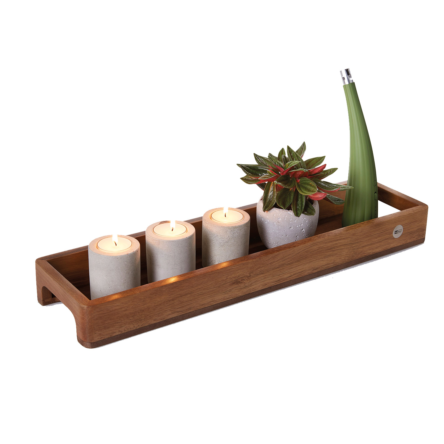 adhoc serve slim deko klein serviertablett 90407