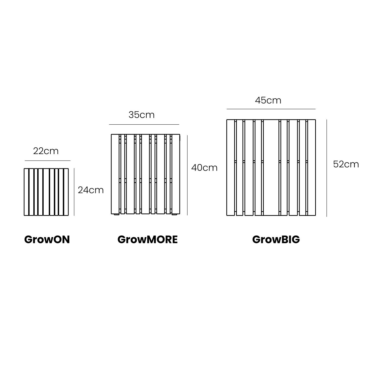 abmessungen im vergleich squarley 83423