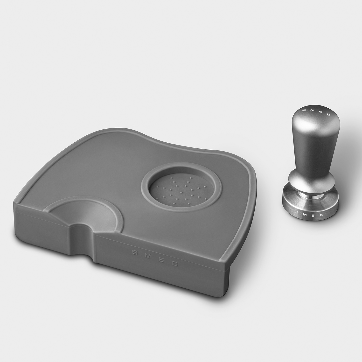 smeg espresso coffee tamper set 80490