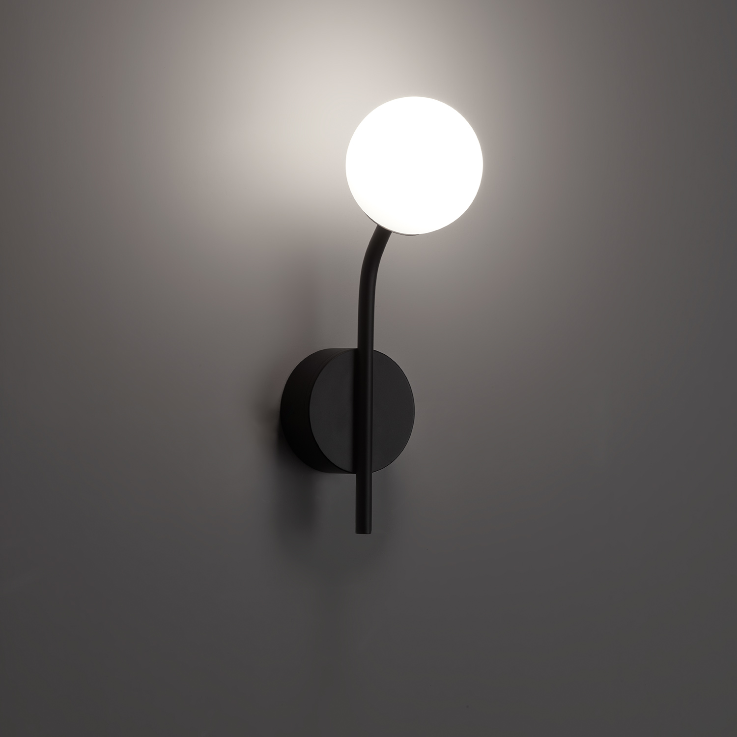 decor walther pep one wandleuchte schwarz matt 68906