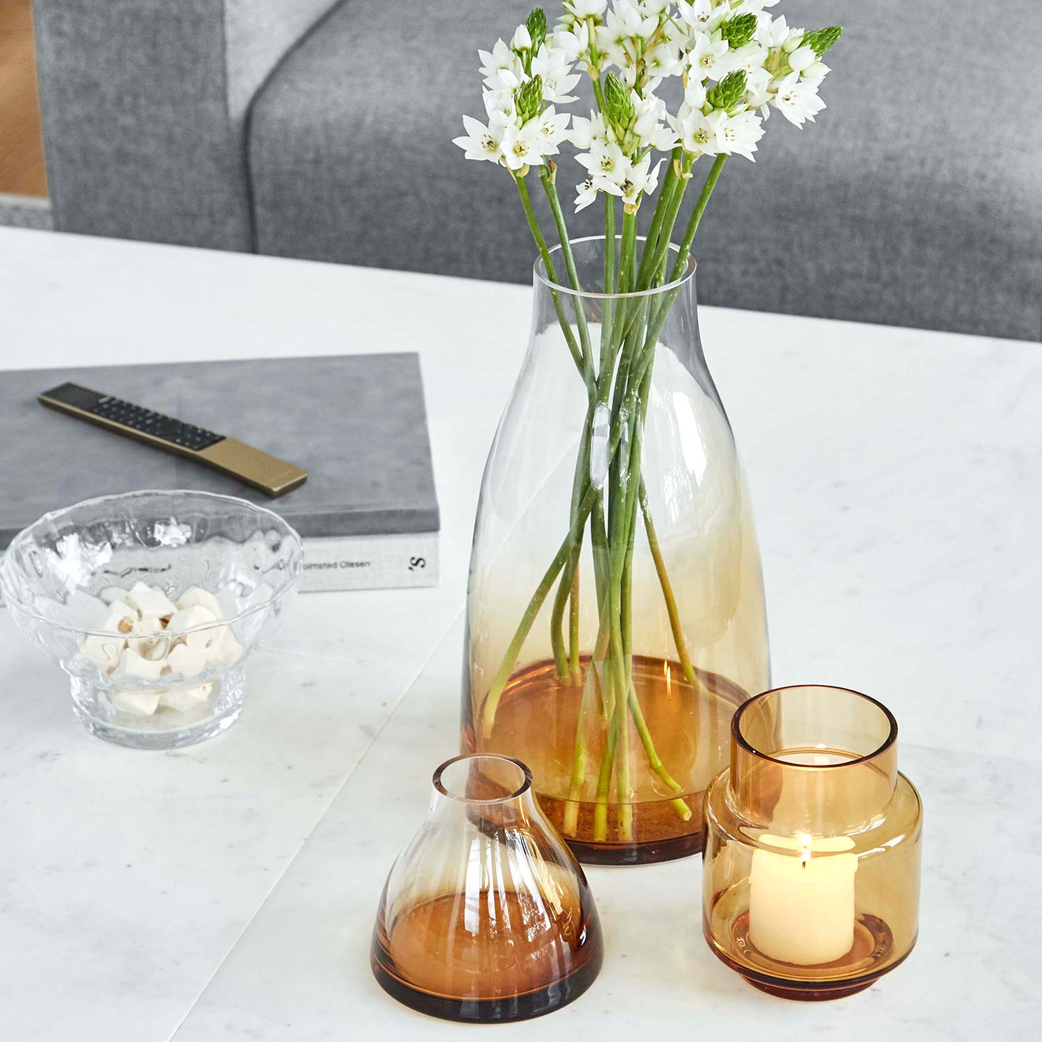 Ro Collection - Flower No. 1 Vase indigo blue