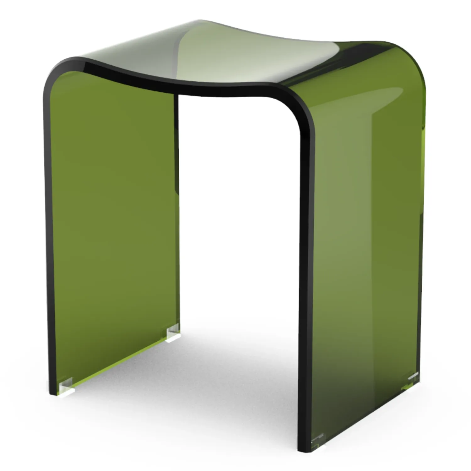 Decor Walther - DW 2000 Hocker Acryl oliv