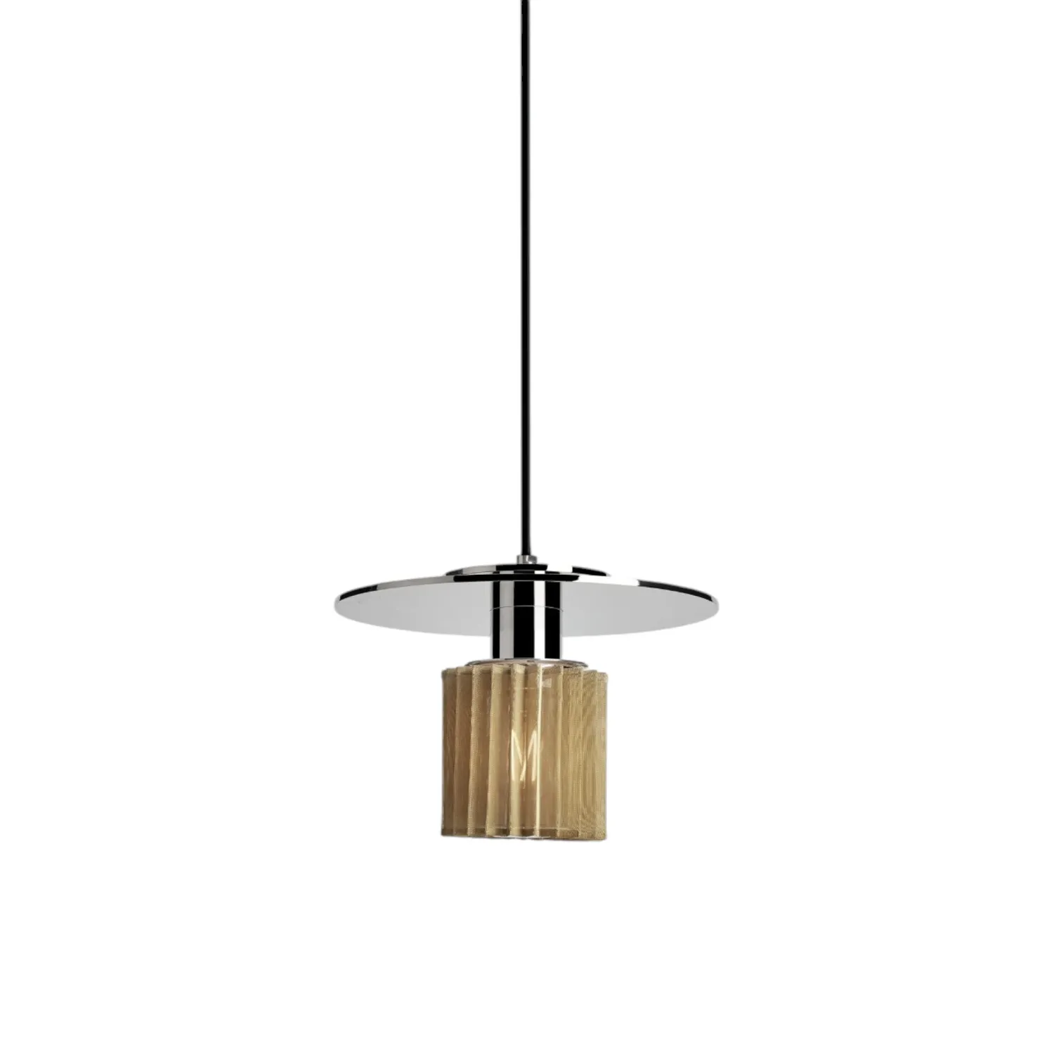 DCW - In The Sun Pendelleuchte Ø 27 cm silber/gold