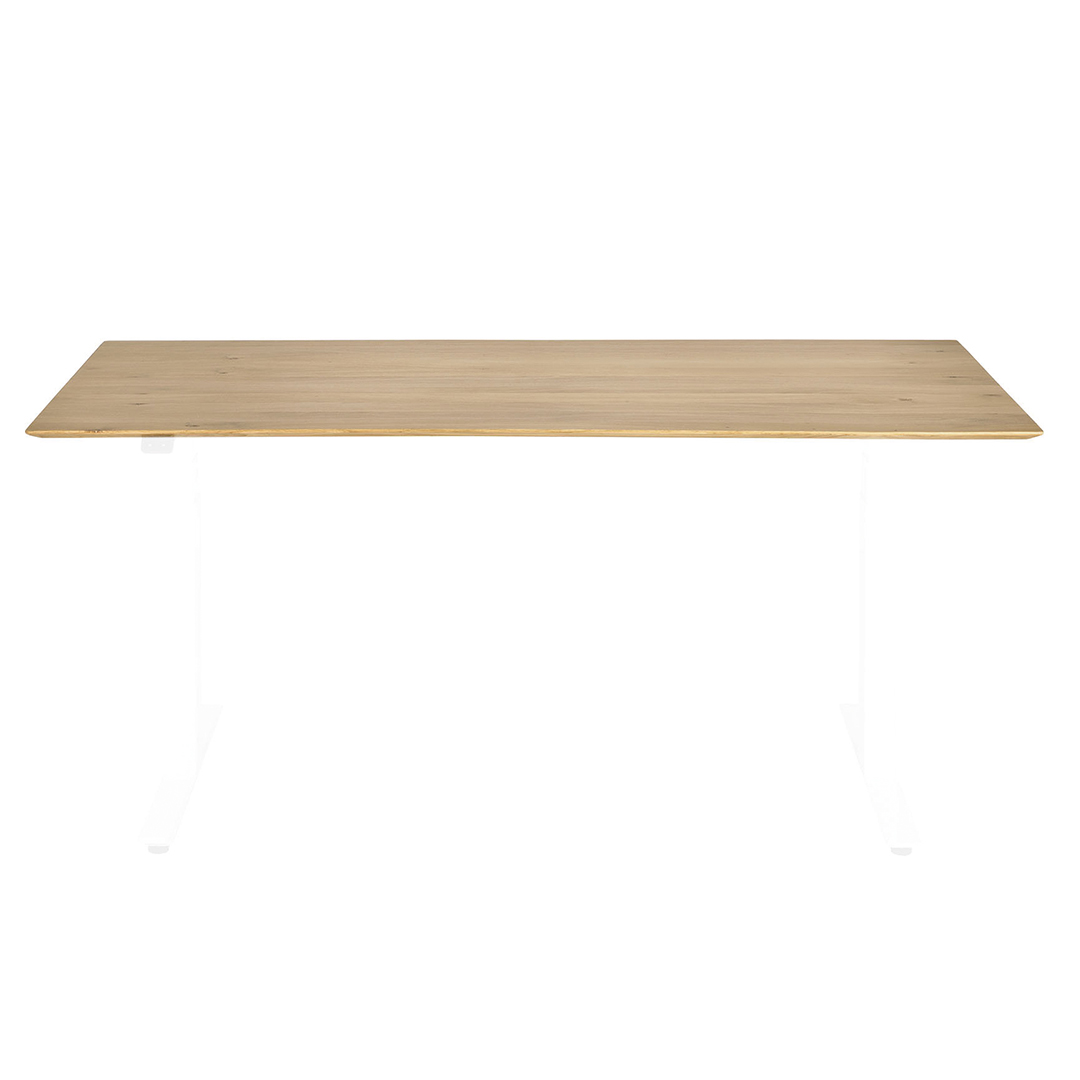 ethnicraft bok tischplatte verstellbarer schreibtisch platte allein 84295