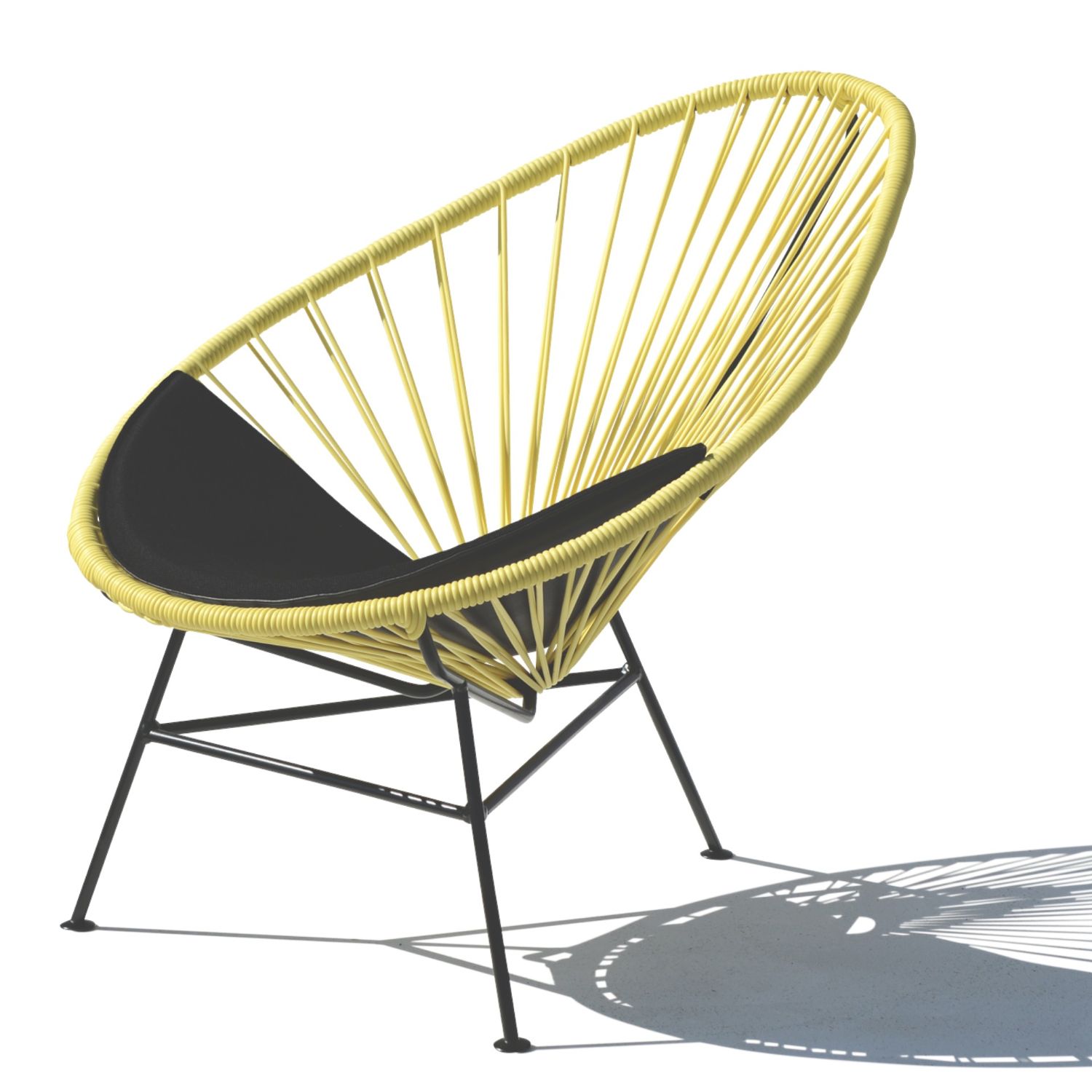 OK Design - Acapulco Mini Sitzkissen schwarz