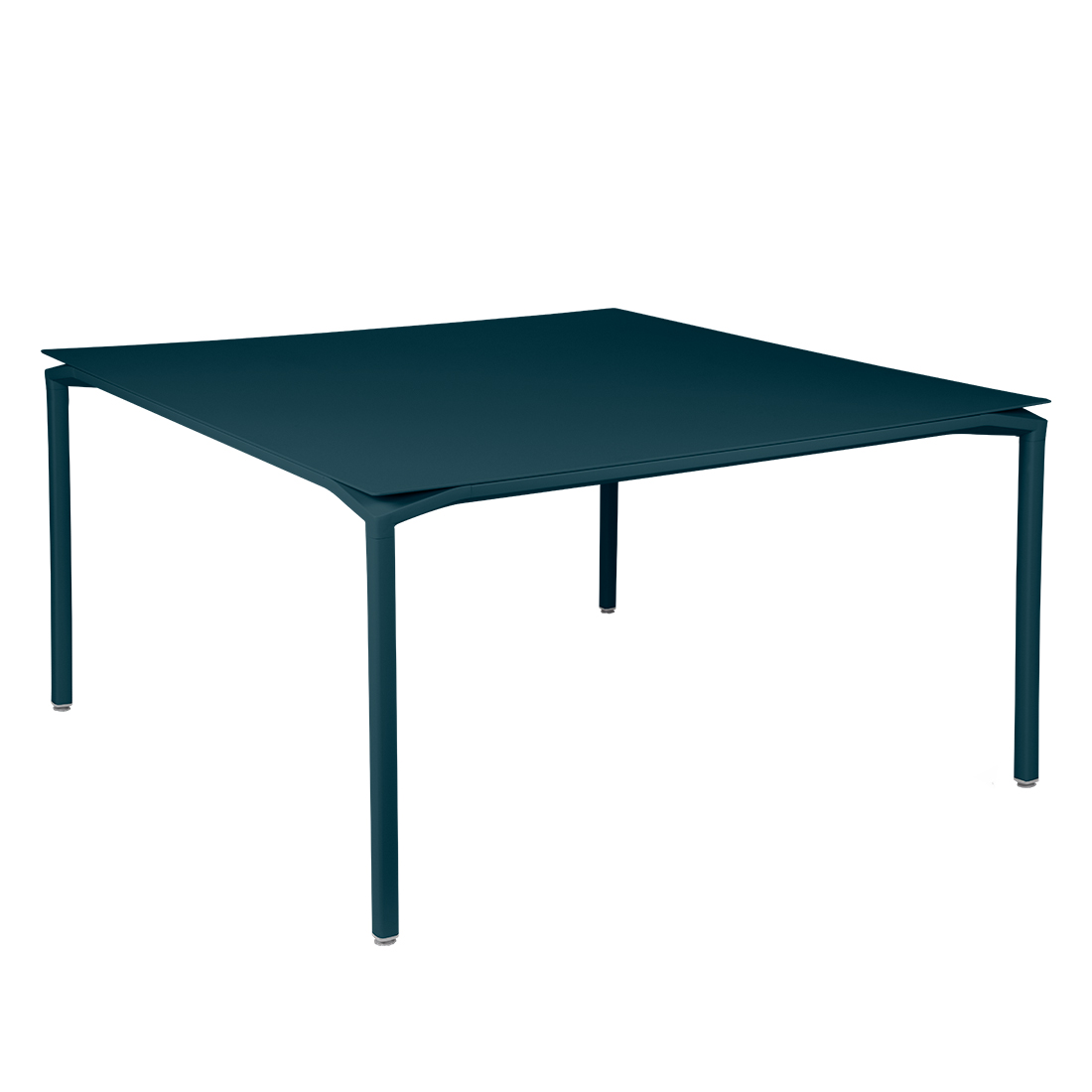 fermob calvi tisch 140x140 acapulcoblau 21 77883