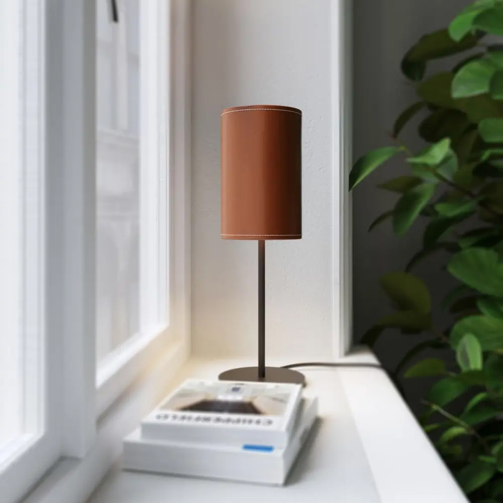 Cuero - Tower Tischleuchte S pollo