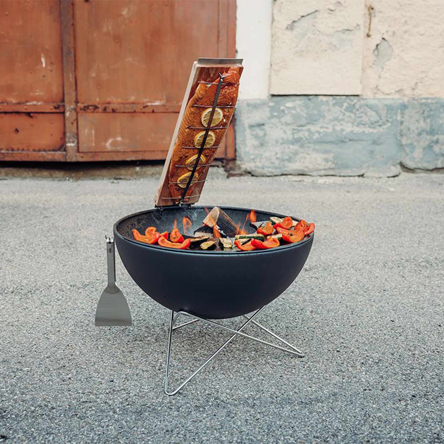 hoefats flammlachsbrett grill 94711