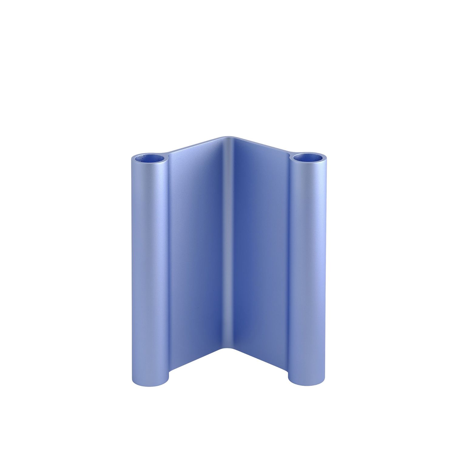 Muuto - Pair Kerzenhalter 18 cm hellblau