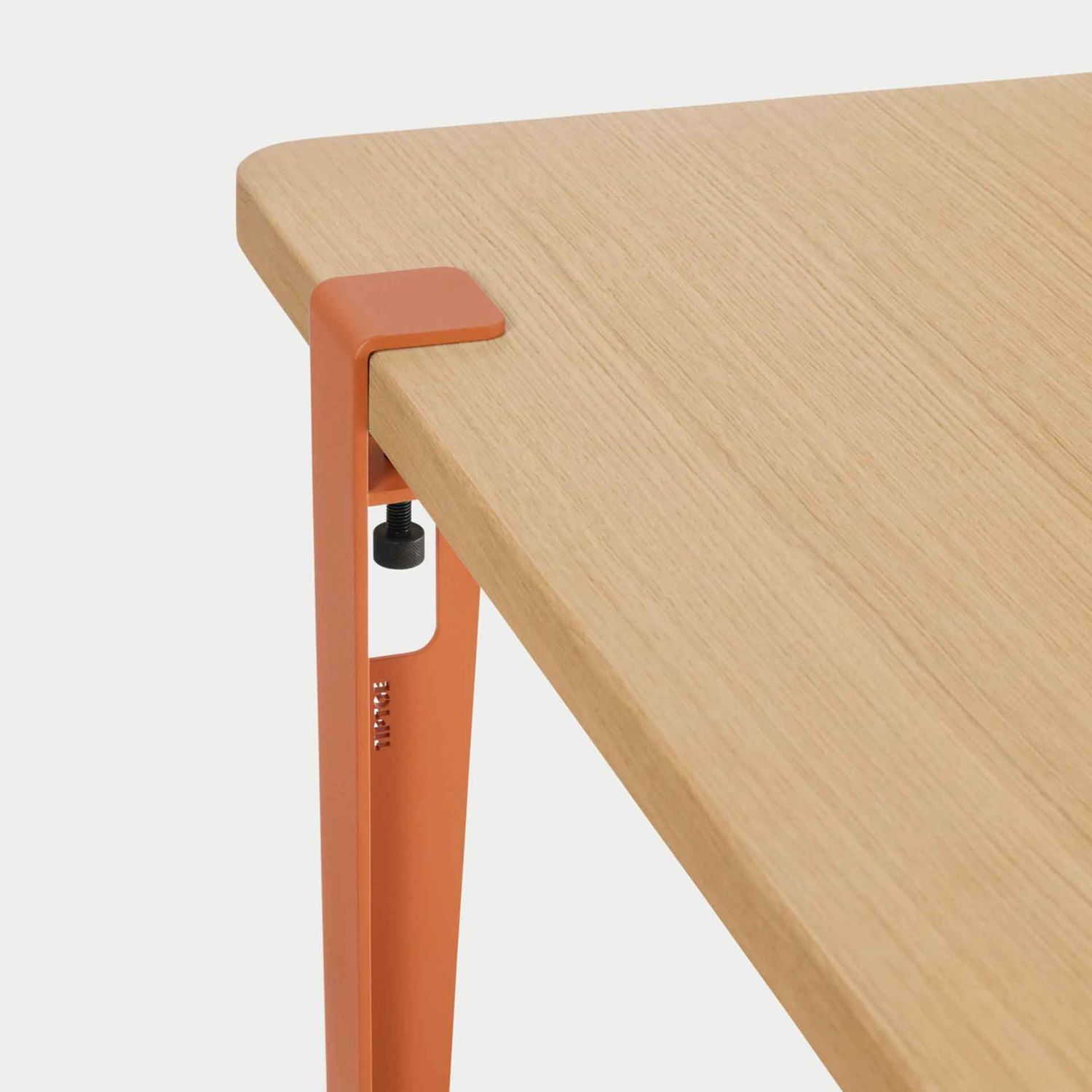 Tiptoe - Tischbein 75 cm tangerinenrot