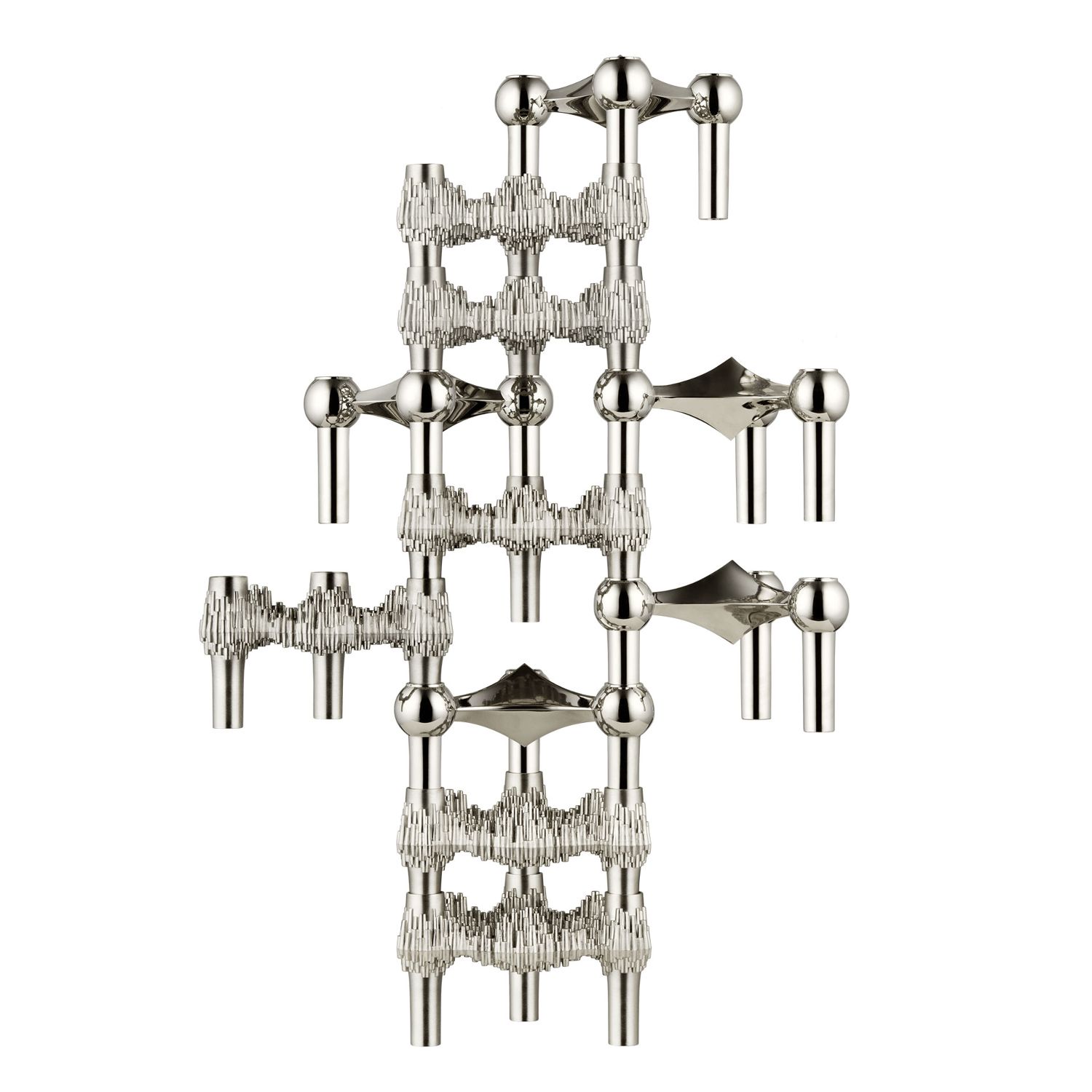 STOFF Nagel - Quist Kerzenhalter chrom 1 Stück