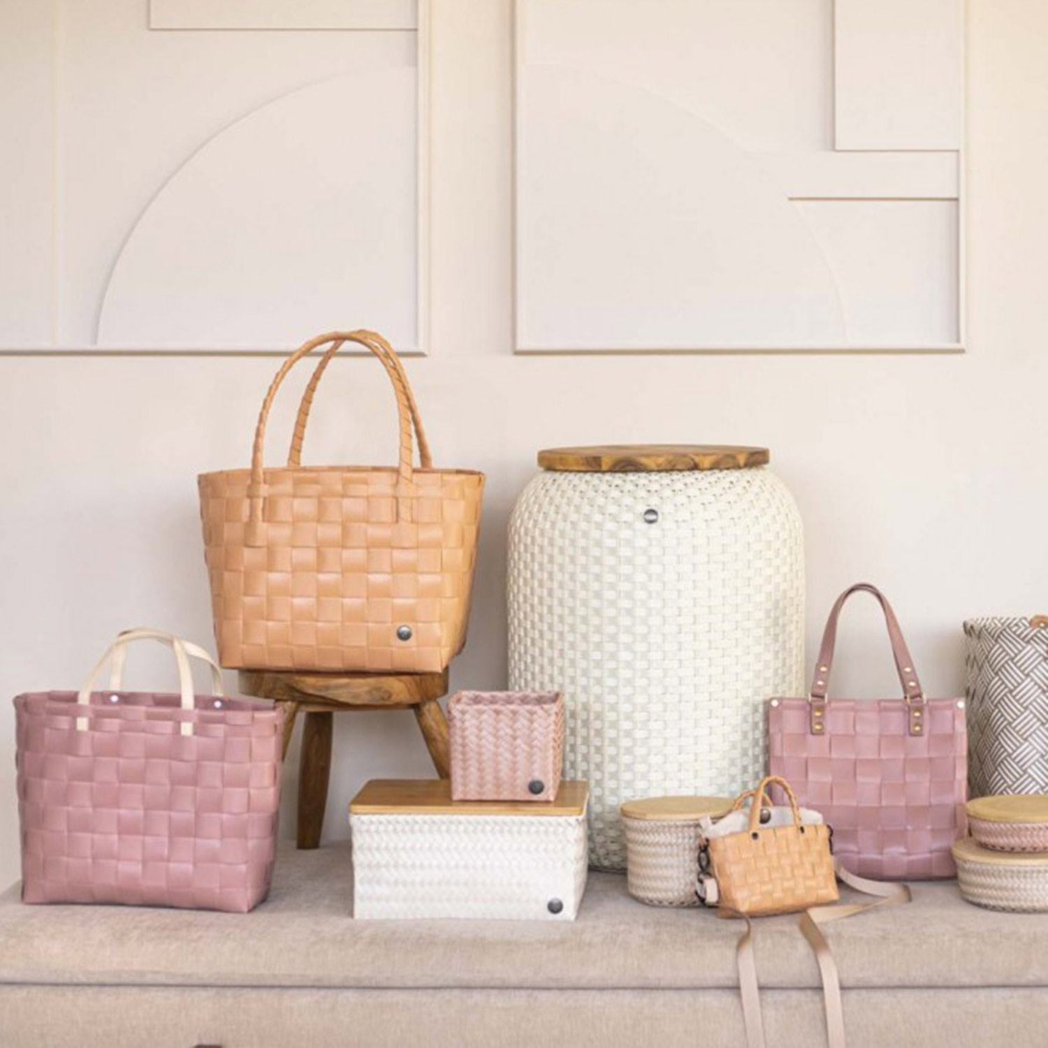 handed by paris shopper uebersicht pink 93466